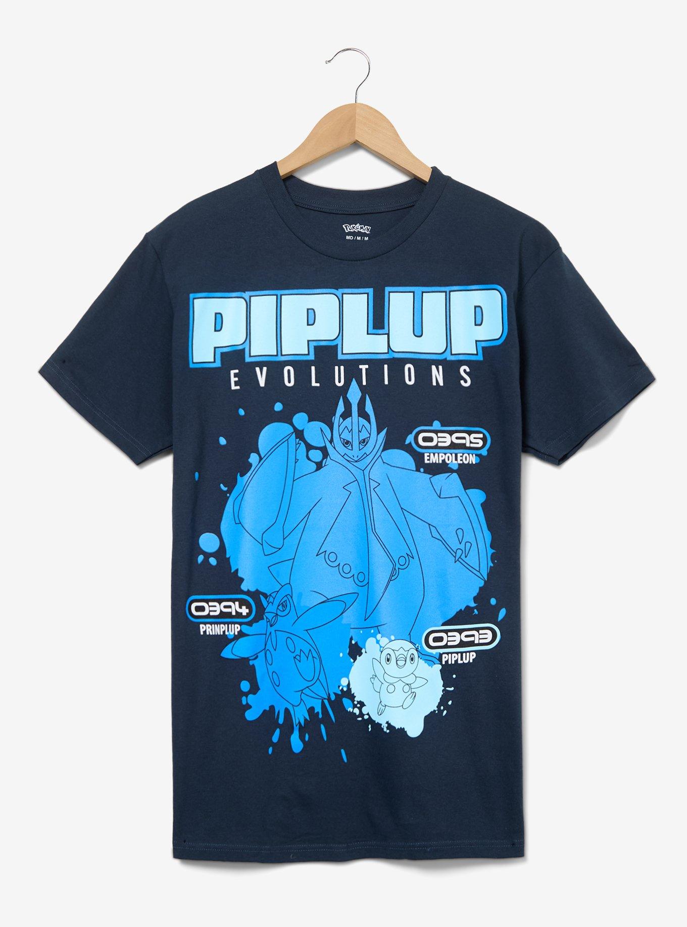 Pokemon Piplup Evolutions T-Shirt - BoxLunch Exclusive