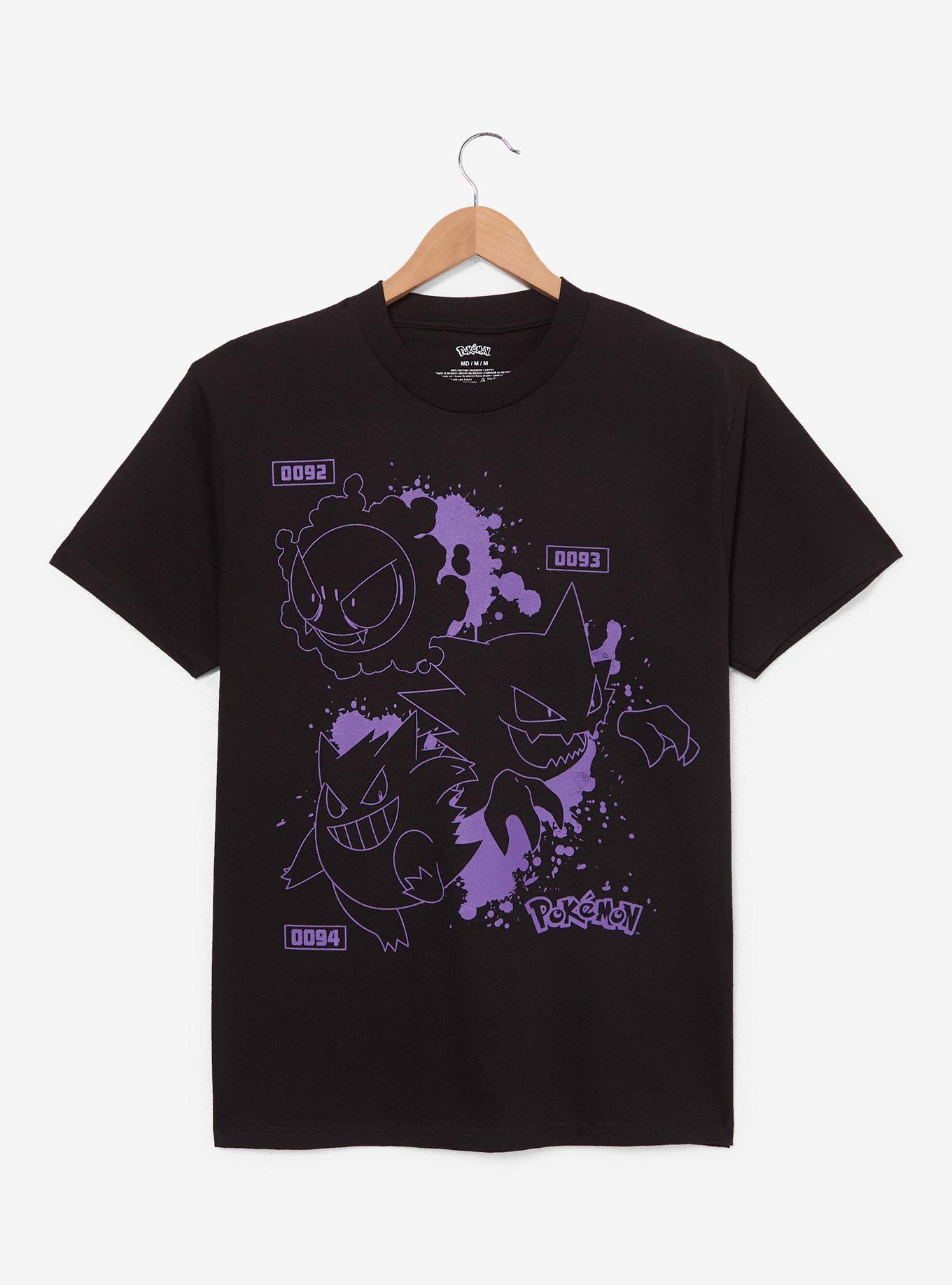 Pok&eacute;mon Gengar Evolution Tonal T-Shirt - BoxLunch Exclusive, , hi-res