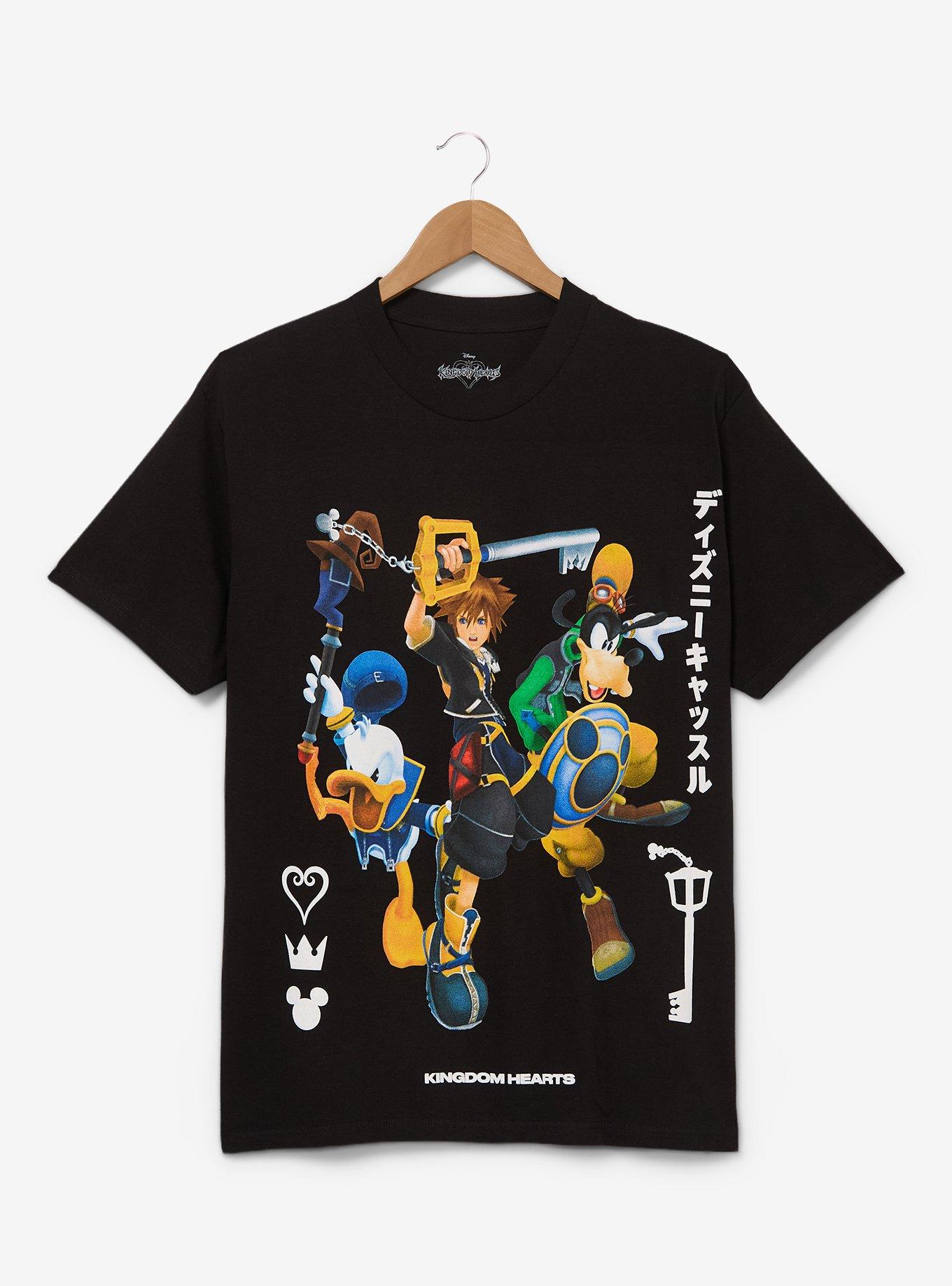 Disney Kingdom Hearts Sora Group Portrait T-Shirt - BoxLunch Exclusive