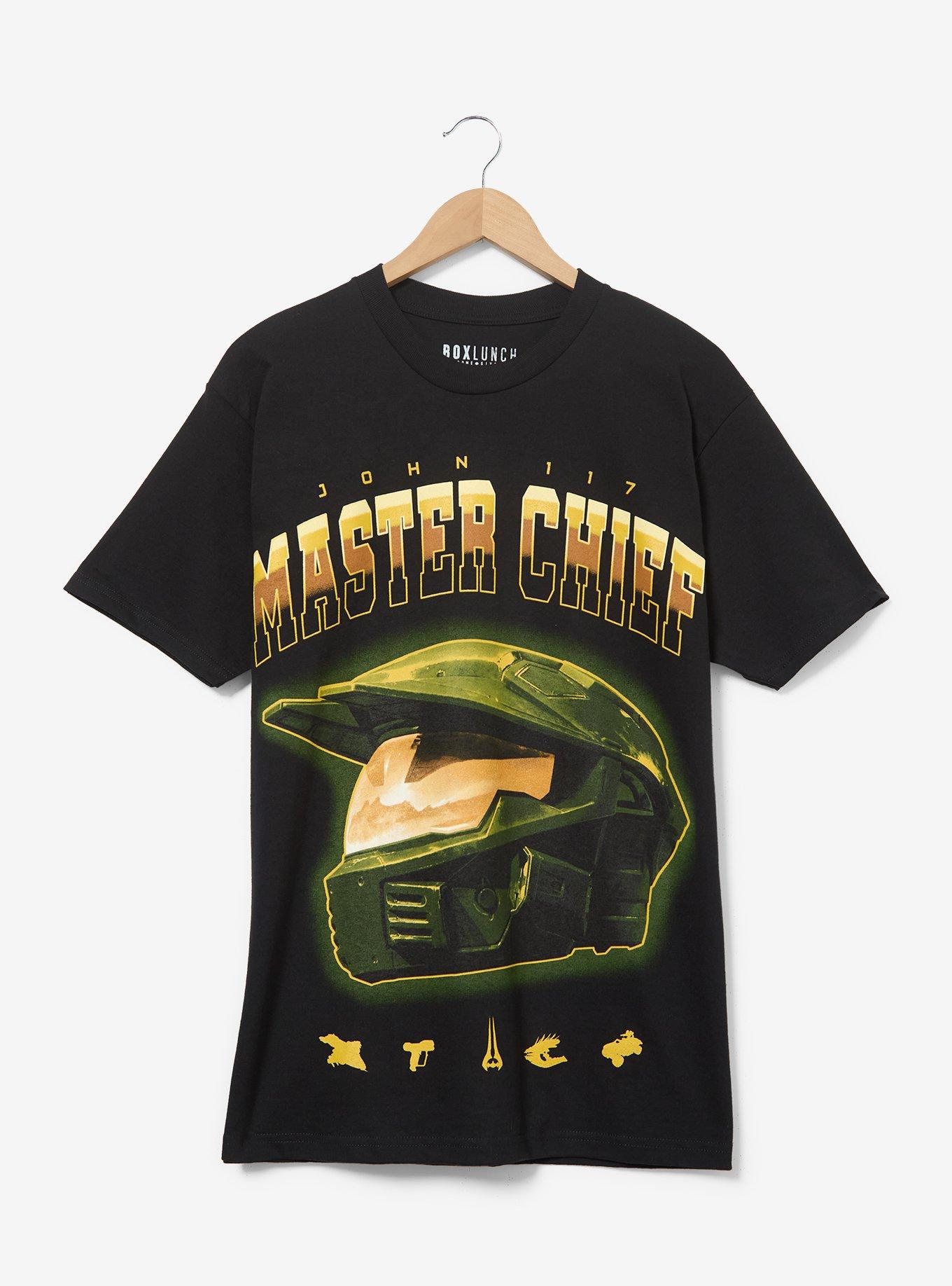 Halo Master Chief Helmet T-Shirt - BoxLunch Exclusive, , hi-res