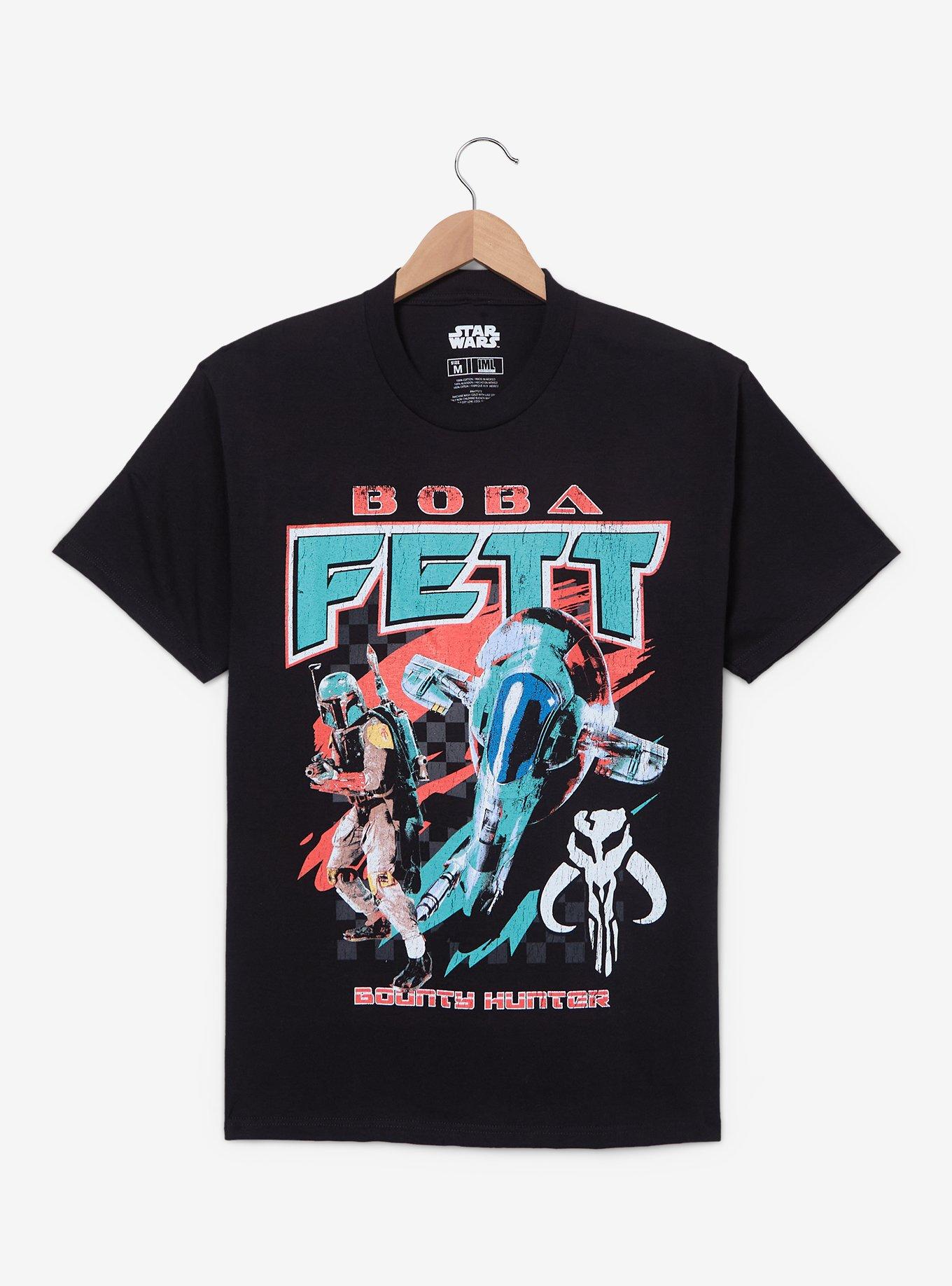 Star Wars Boba Fett Bounty Hunter Graphic T-Shirt &mdash; BoxLunch Exclusive, , hi-res