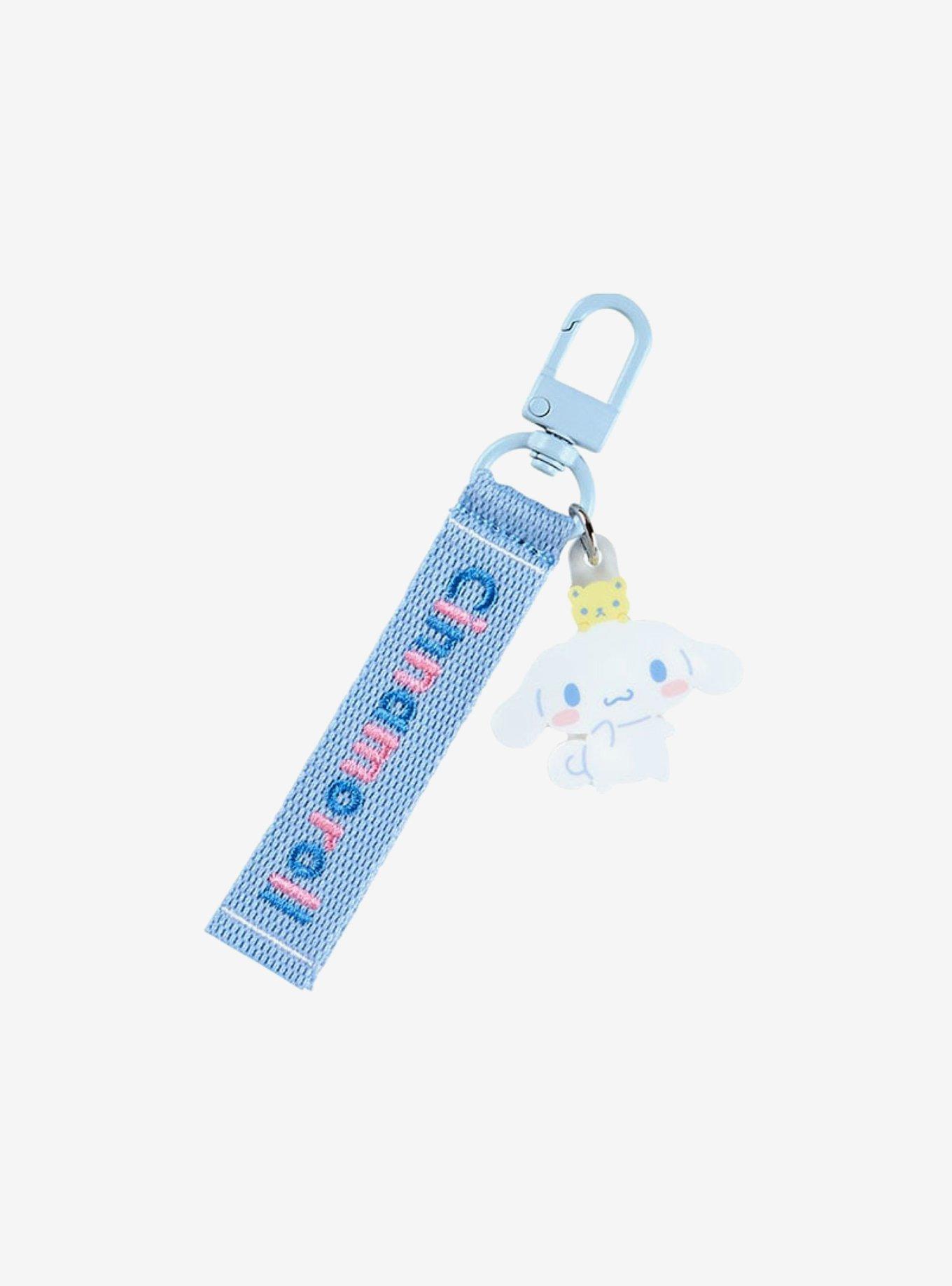 Sanrio Japan Originals Cinnamoroll Name Strap Charm Key Chain, , hi-res