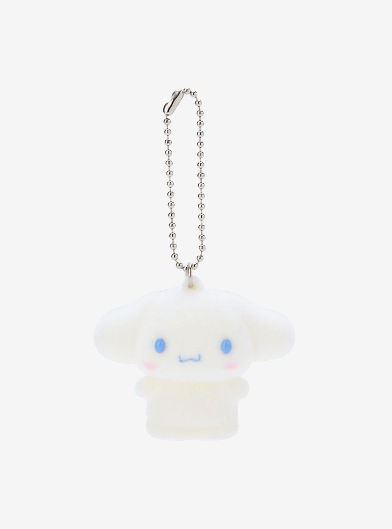 Sanrio Japan Originals Cinnamoroll Flocked Figural Key Chain, , hi-res