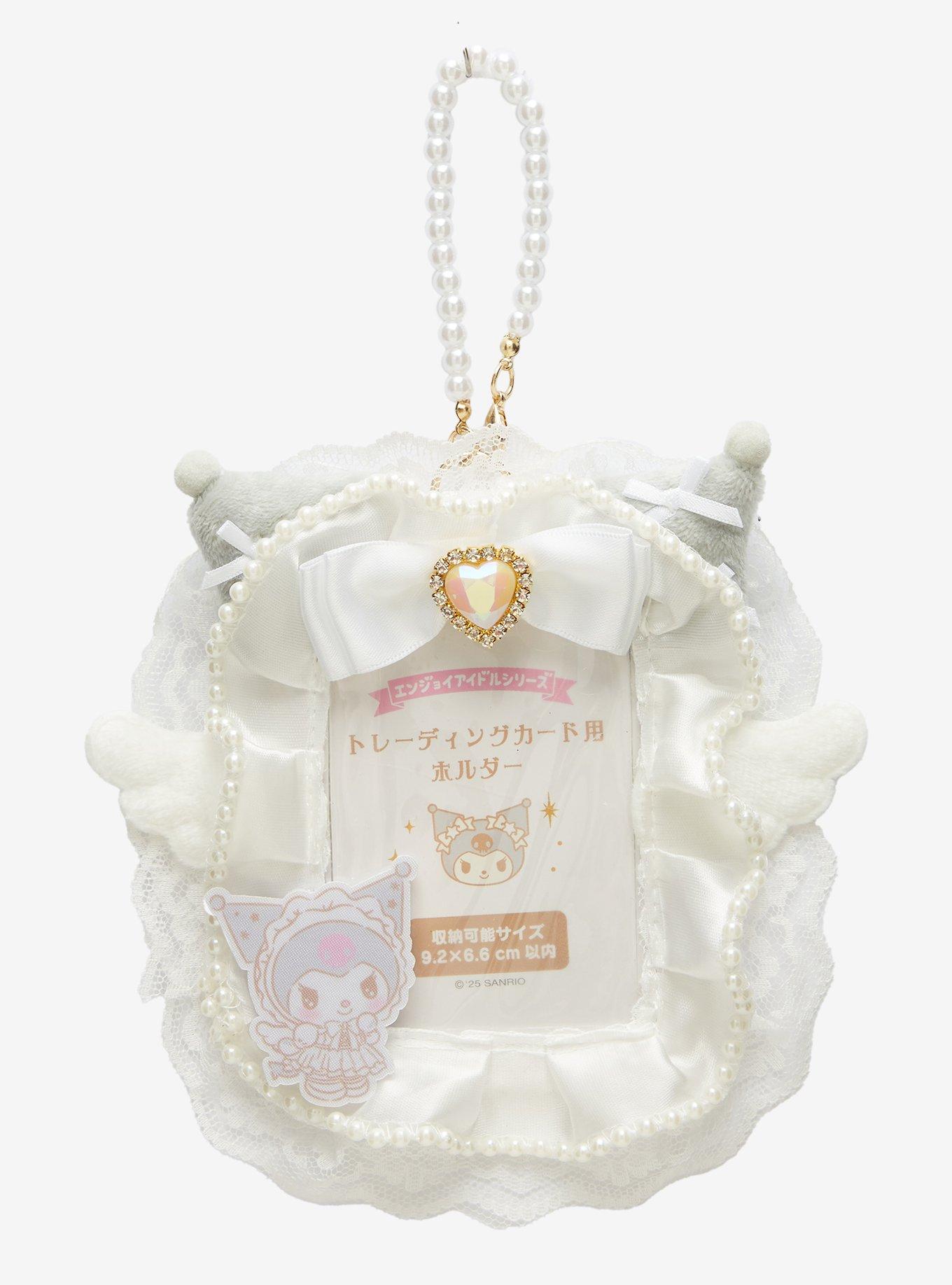 Sanrio Japan Originals Kuromi Angel Photo ID Holder Bag Charm, , hi-res