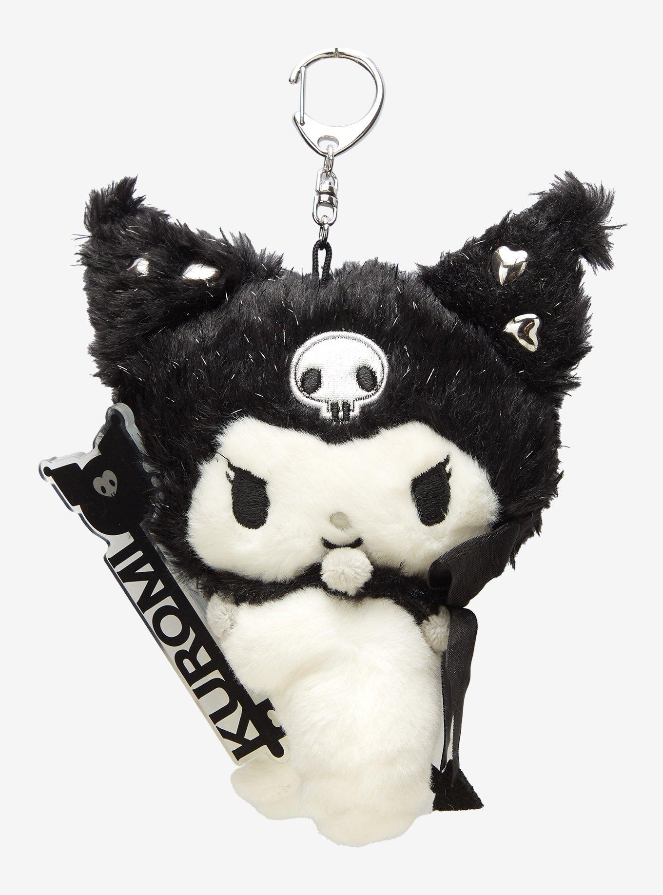 Sanrio Japan Originals Kuromi Special Key 20th Anniversary Plush Bag Charm, , hi-res