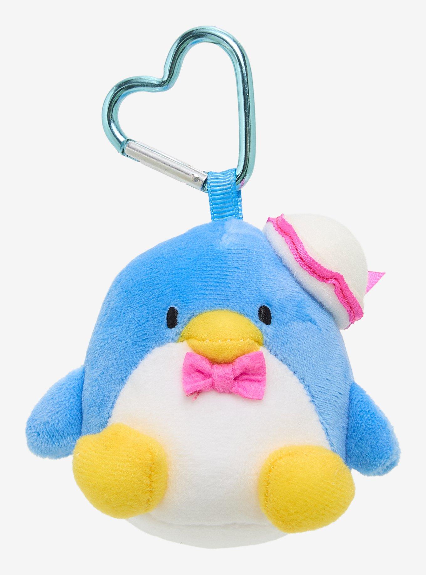 Sanrio Japan Originals Tuxedo Sam Heart Carabiner Plush Bag Charm