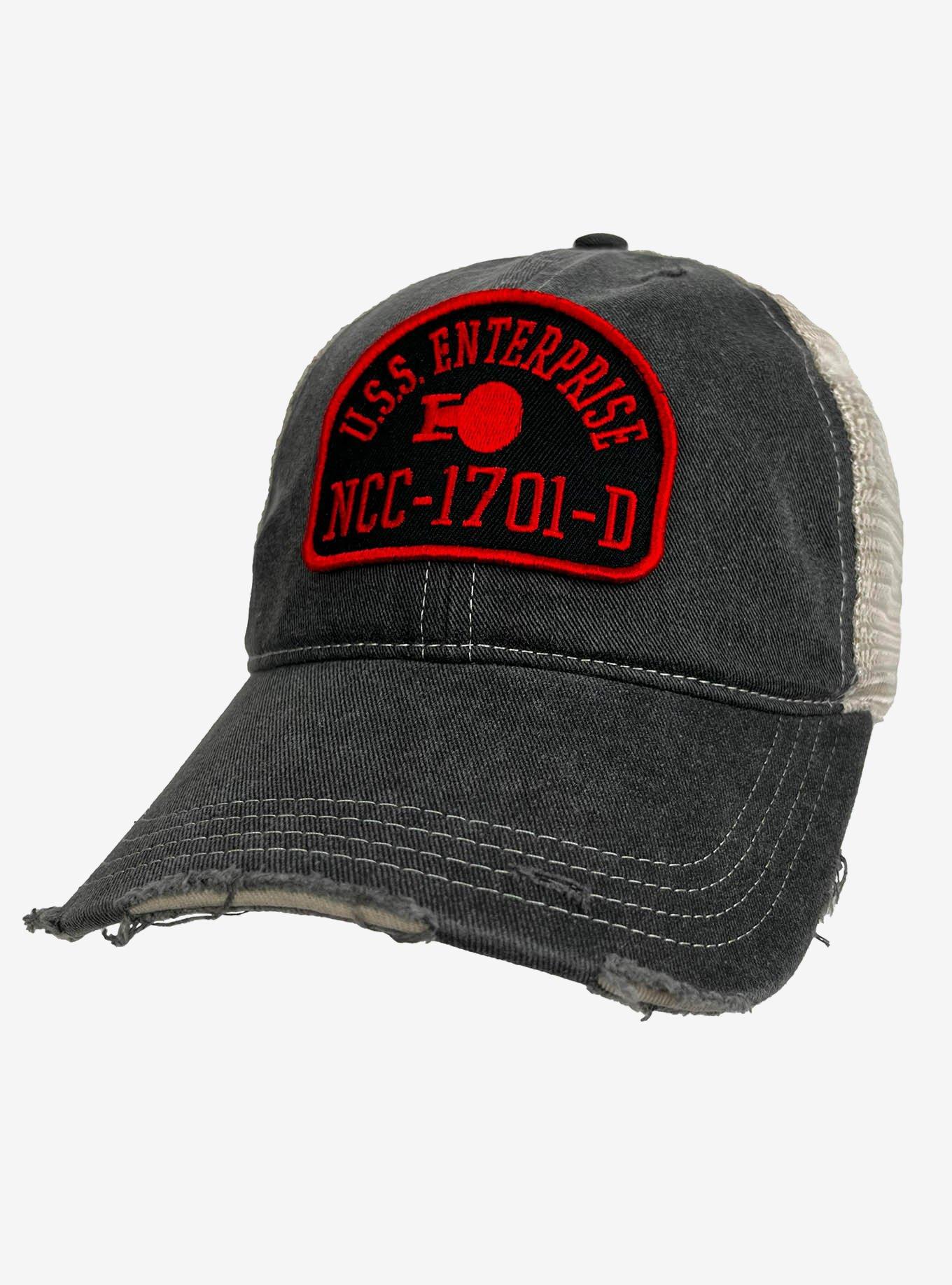 Star Trek Next Gen Enterprise Arch Vintage Trucker Cap, , hi-res