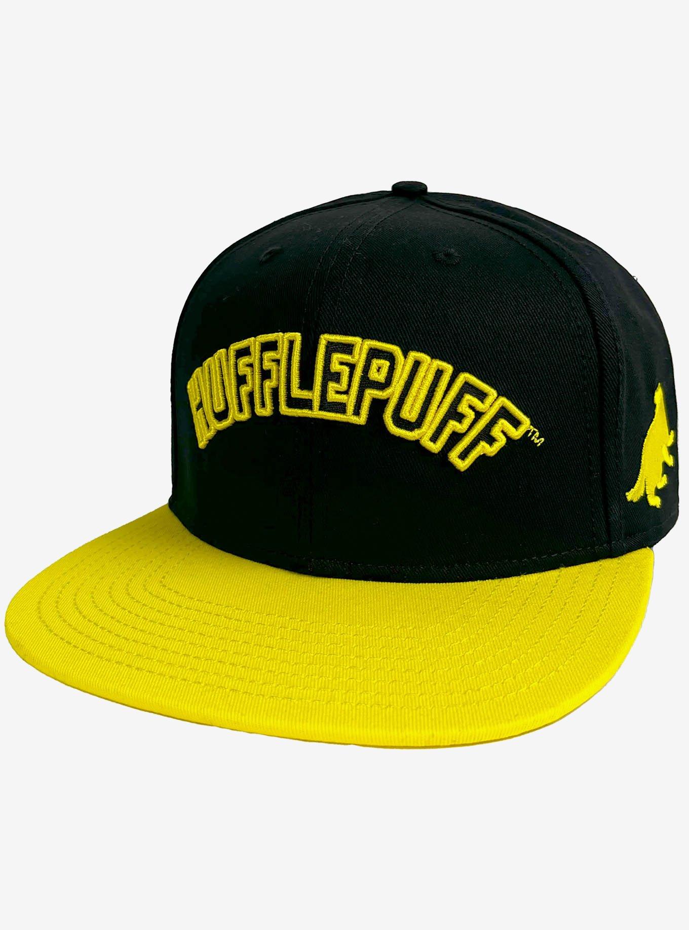 Harry Potter Hufflepuff Arch Flat Brim Ball Cap, , hi-res
