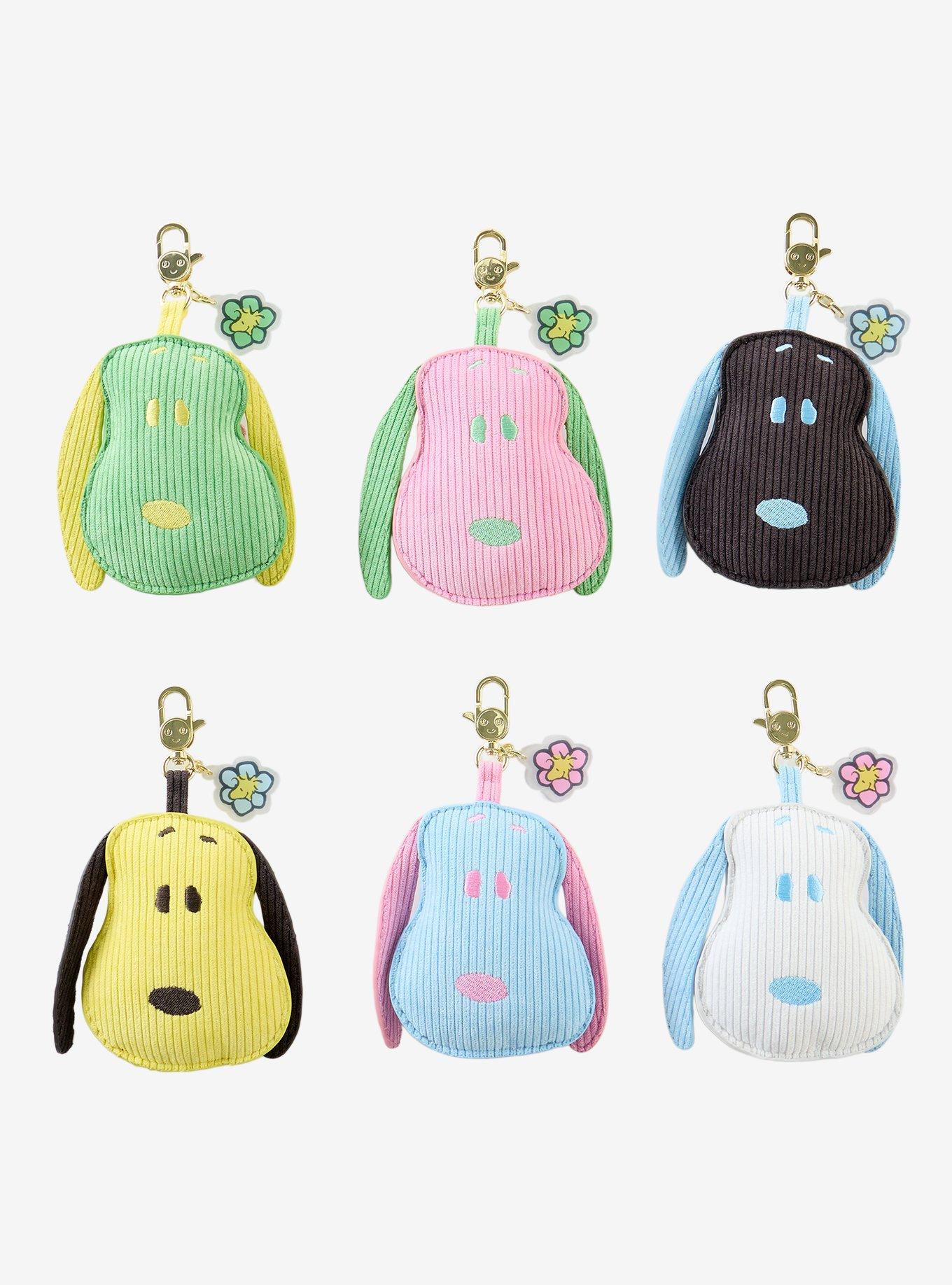 Whatever! Makes You Happy x Peanuts Sherbet Spring Snoopy Corduroy Blind Bag Coin Purse Bag Charm, , hi-res