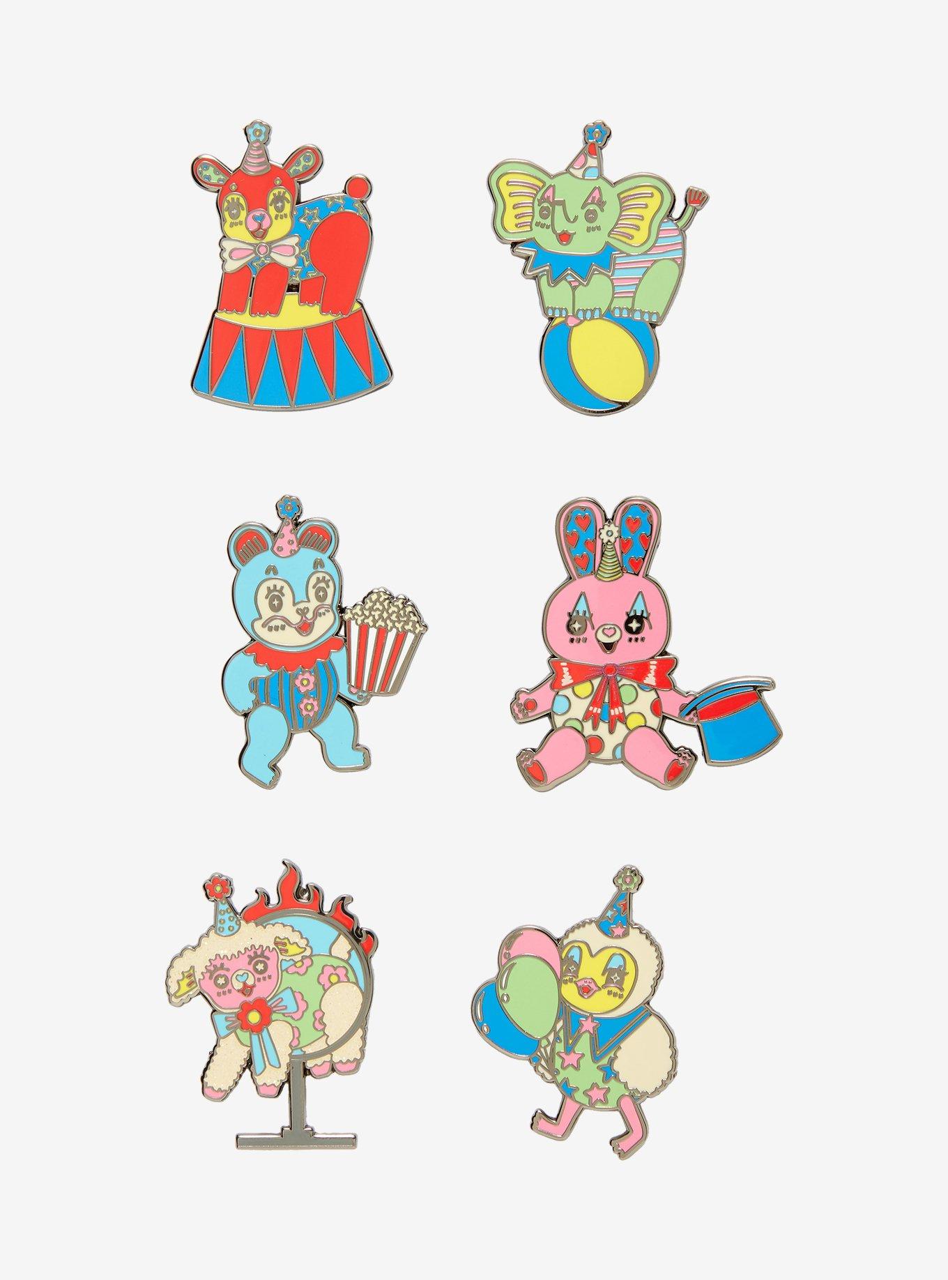 Whatever! Makes You Happy x So Lazo Circus Animals Blind Box Enamel Pin, , hi-res