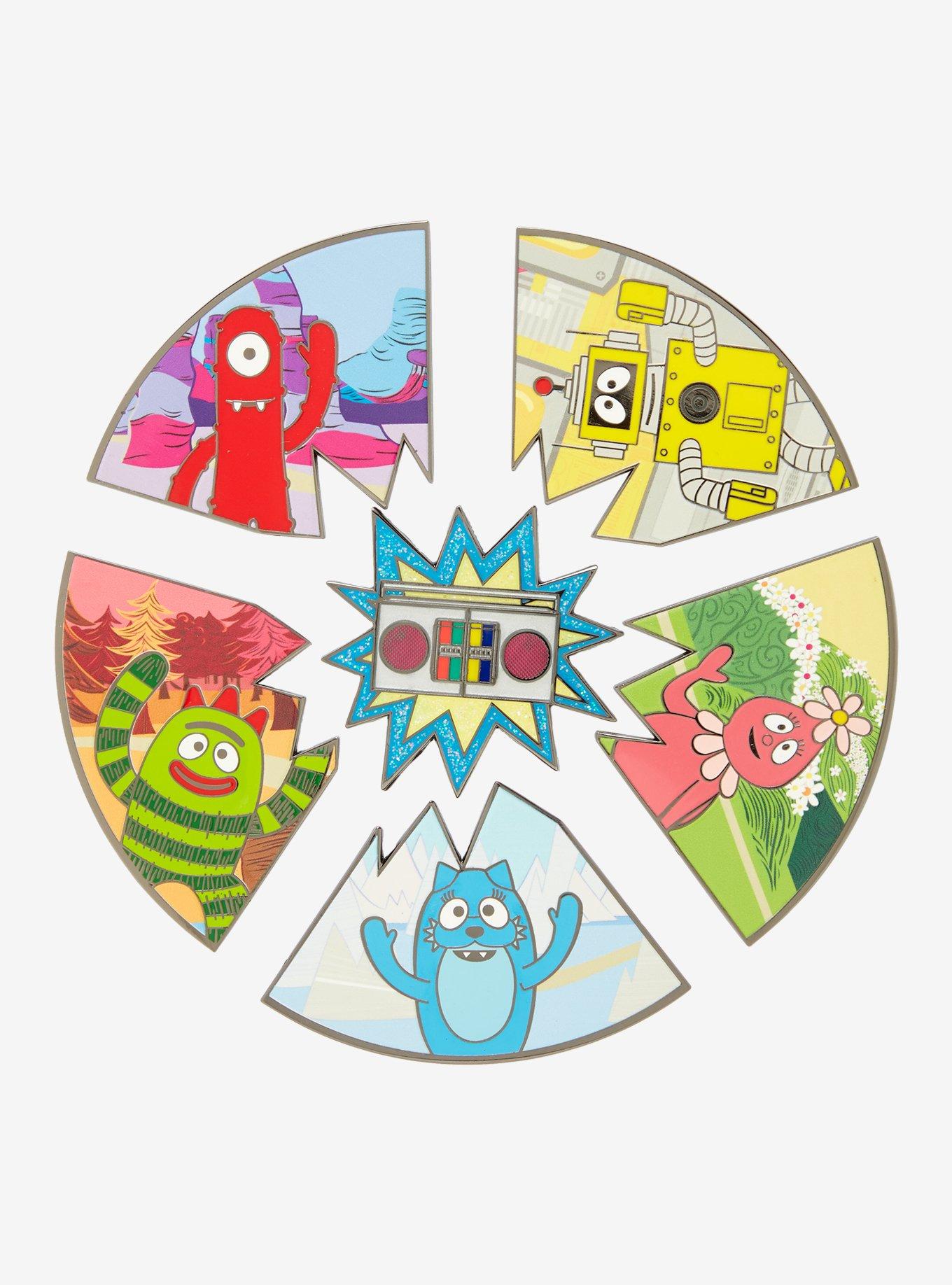 Whatever! Makes you Happy x Yo Gabba Gabba! Blind Box Puzzle Enamel Pin, , hi-res