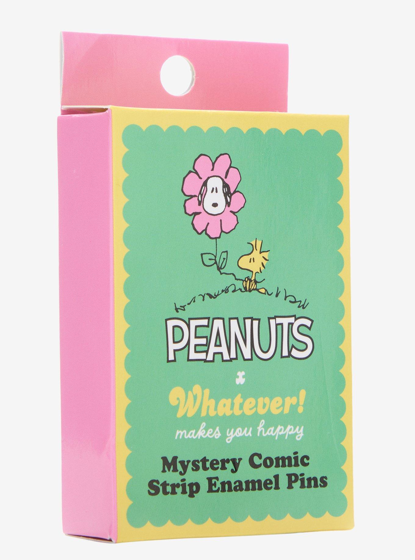 Whatever! Makes You Happy x Peanuts Blind Box Comic Strip Enamel Pin, , hi-res