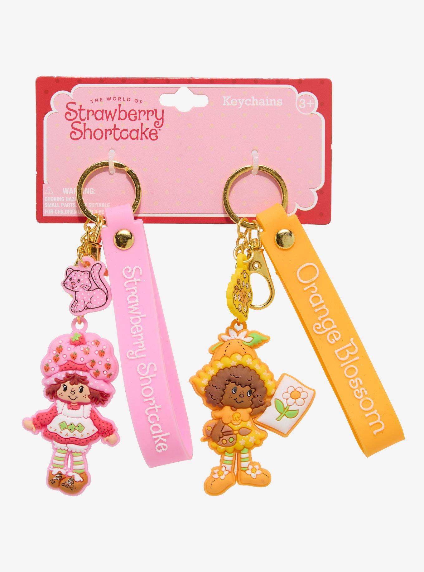 Strawberry Shortcake Orange Blossom & Strawberry Shortcake Multi Charm Keychain Set, , hi-res