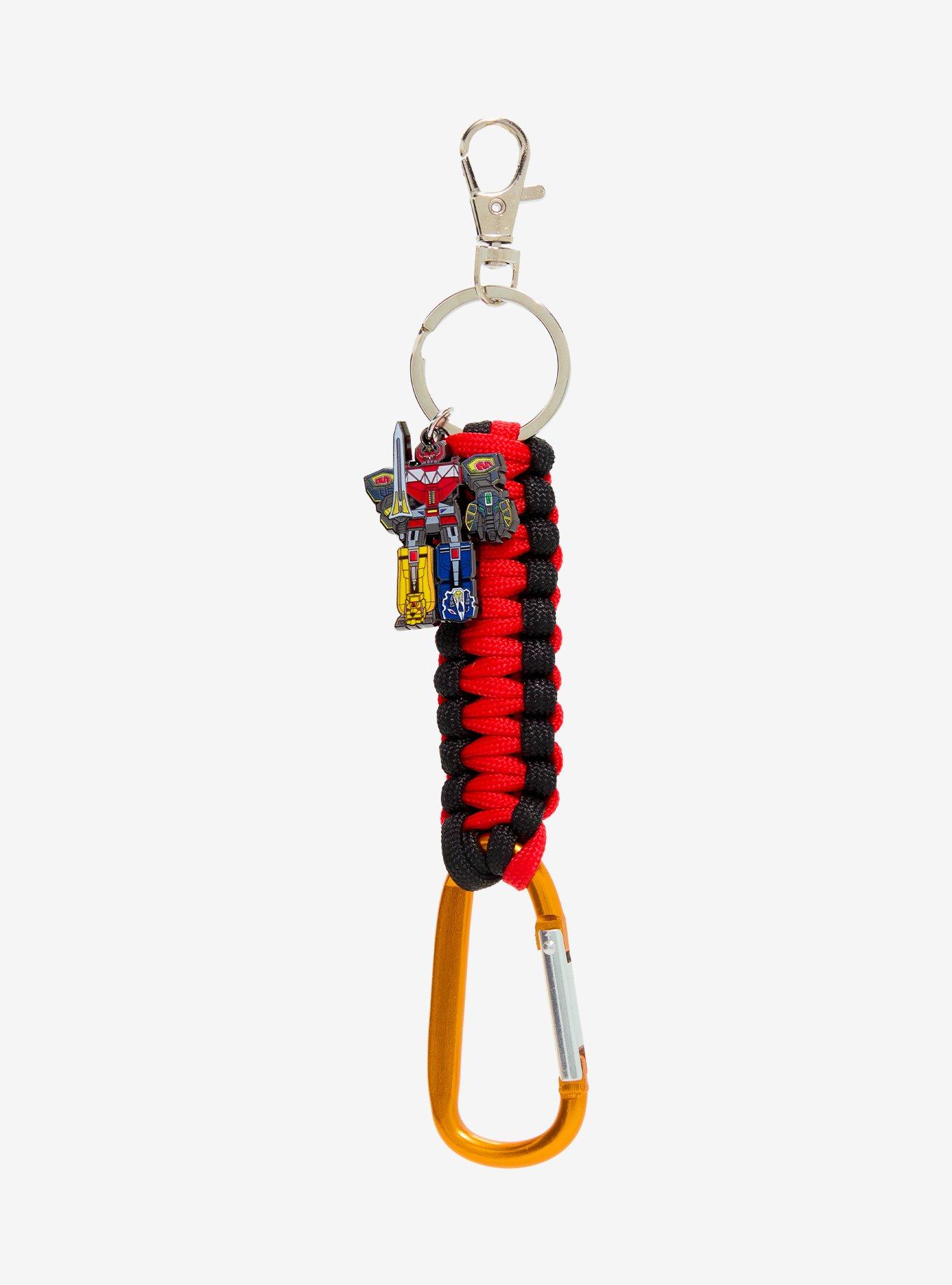 Mighty Morphin Power Rangers Paracord Keychain, , hi-res