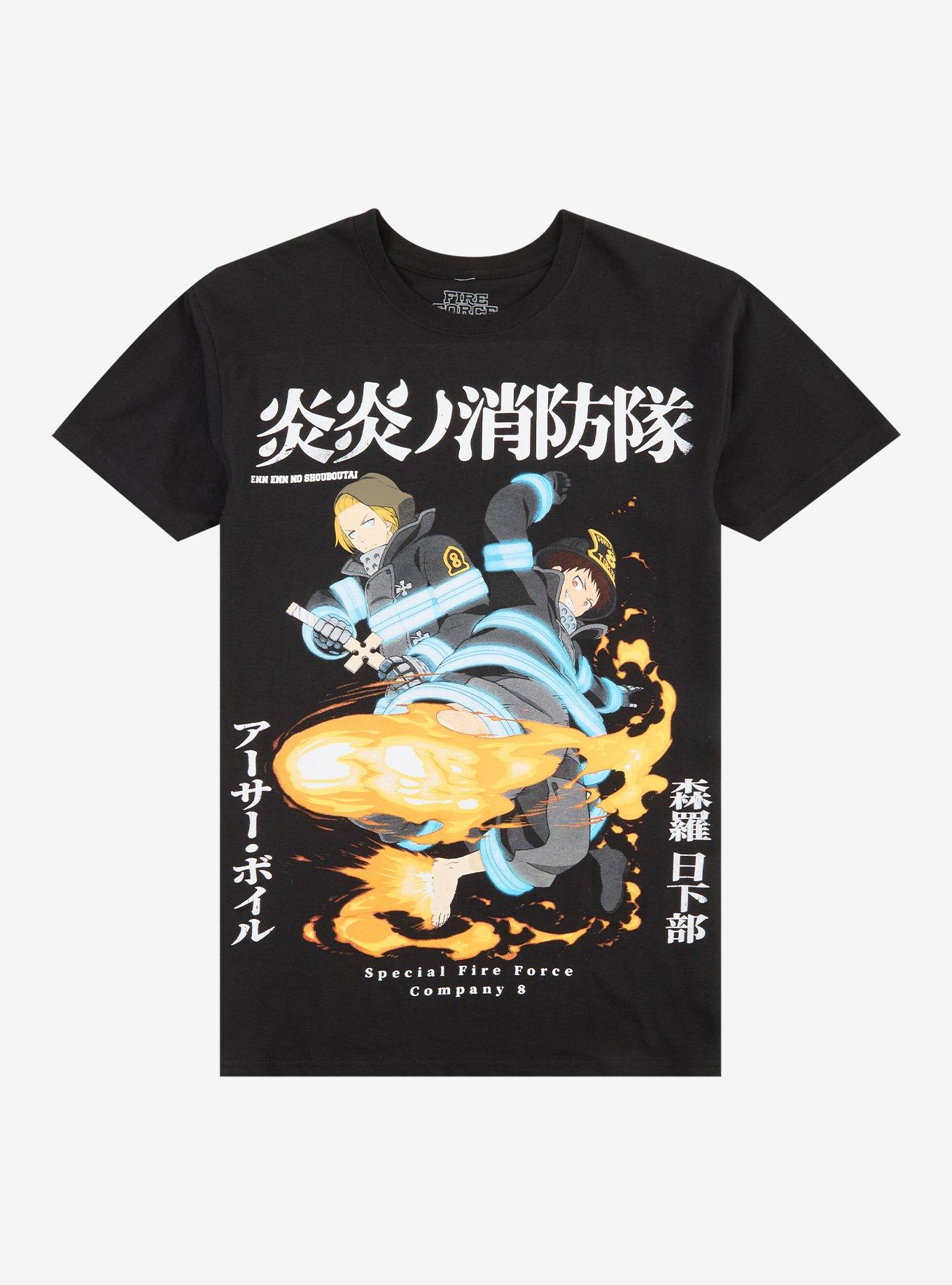 Fire Force Arthur & Shinra T-Shirt, , hi-res