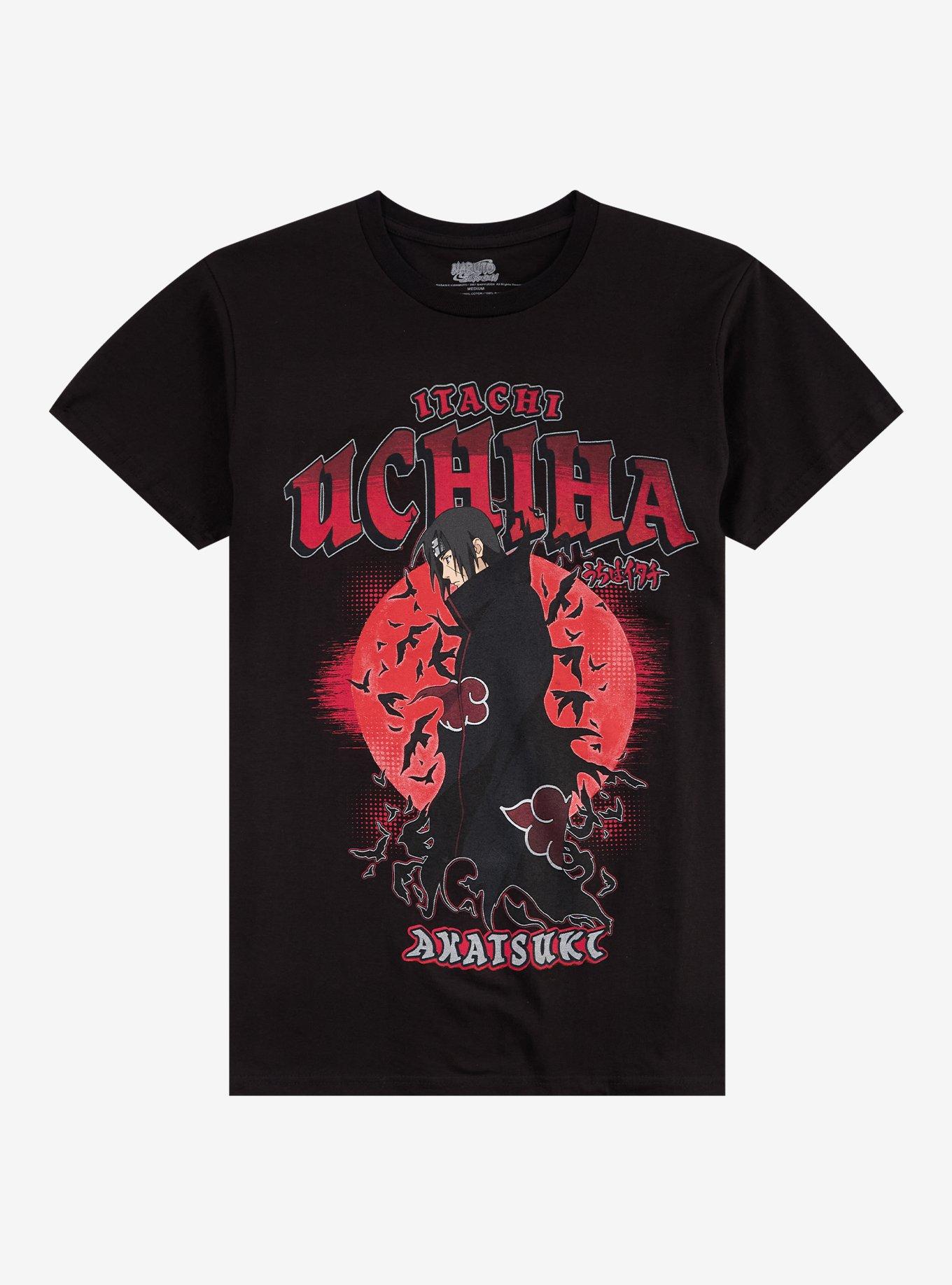 Naruto Shippuden Itachi Uchiha Crows T-Shirt, , hi-res