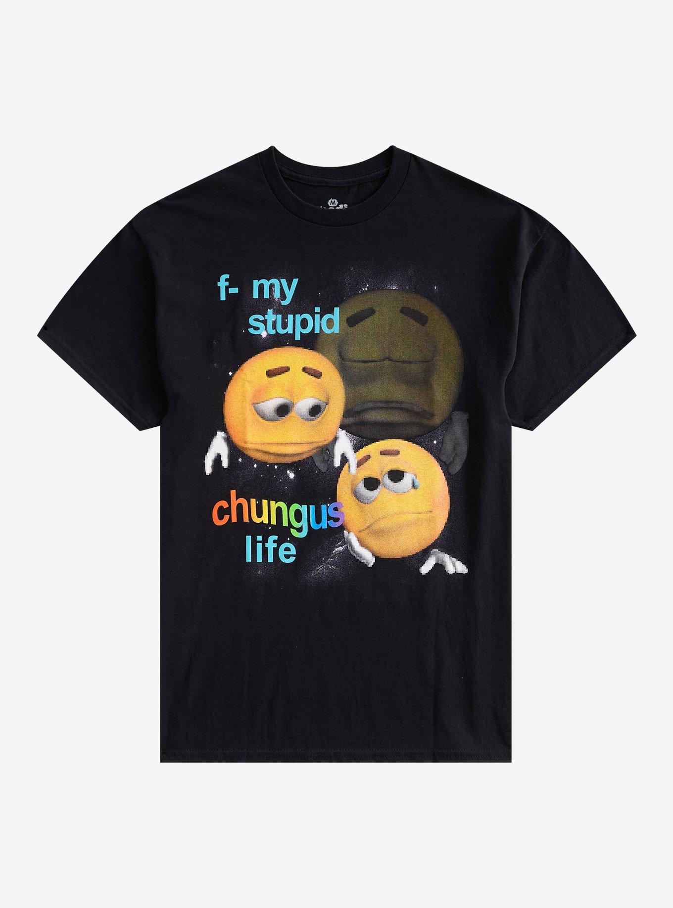 Emoji Chungus Life T-Shirt By Goodie Two Sleeves, , hi-res