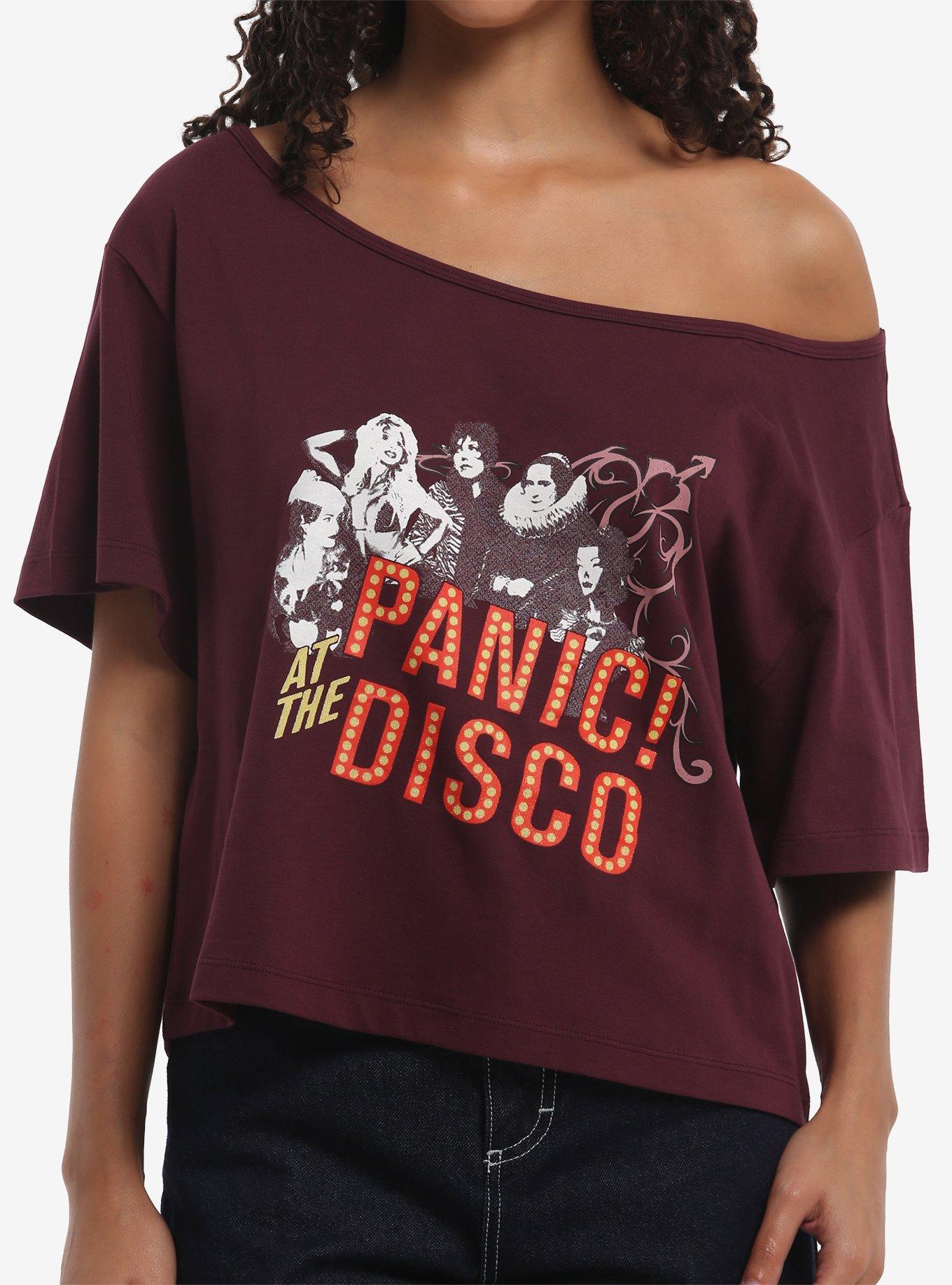 Panic! At The Disco Fever Can't Sweat Out Girls Off-Shoulder T-Shirt, , hi-res
