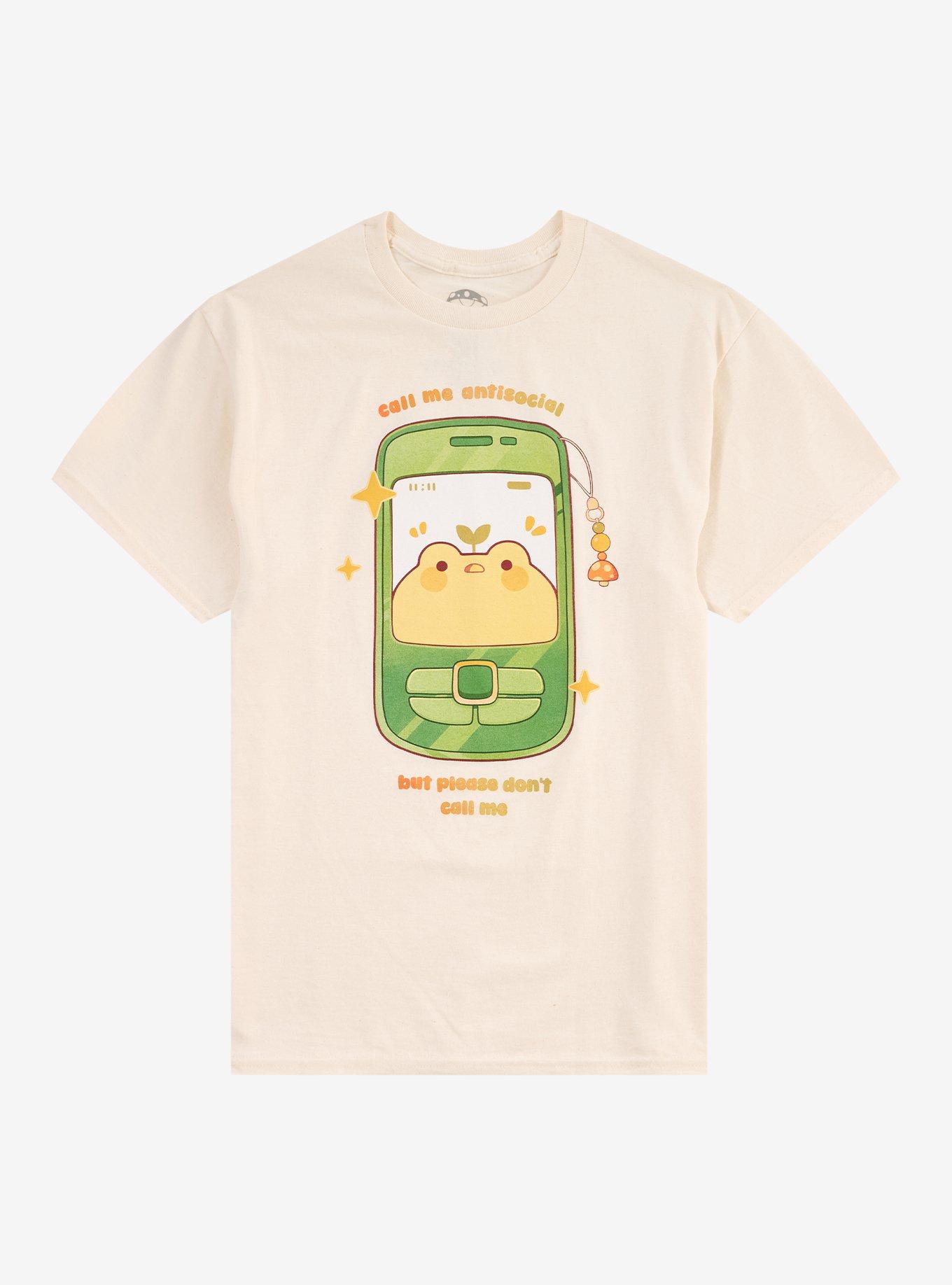 Antisocial Frog T-Shirt By Rihnlin, , hi-res