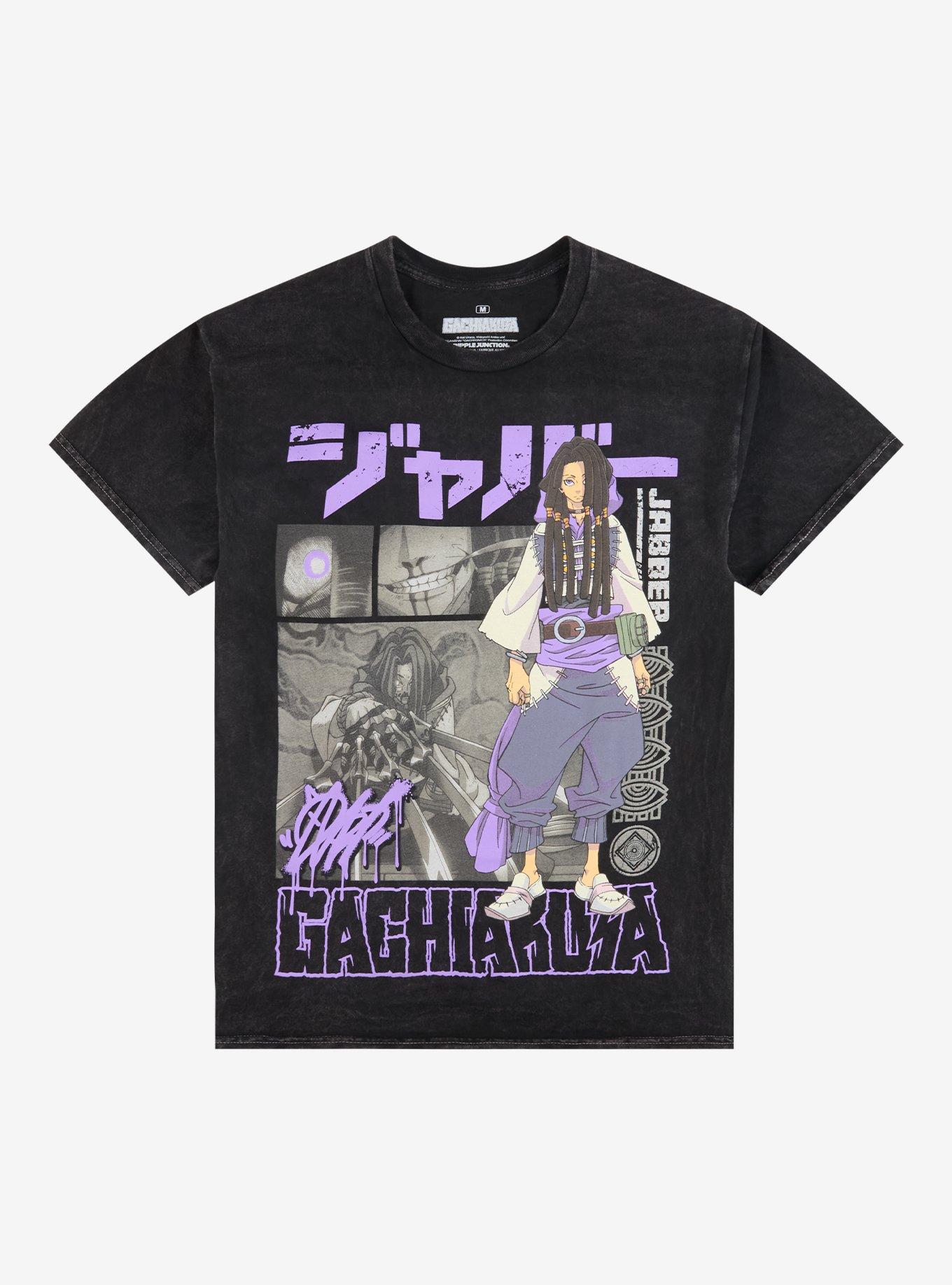 Gachiakuta Jabber Panel Dark Wash T-Shirt