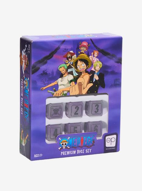 One Piece Glow-In-The-Dark Dice Set Hot Topic Exclusive | Hot Topic