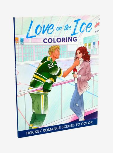 Love On The Ice Coloring Book | Hot Topic