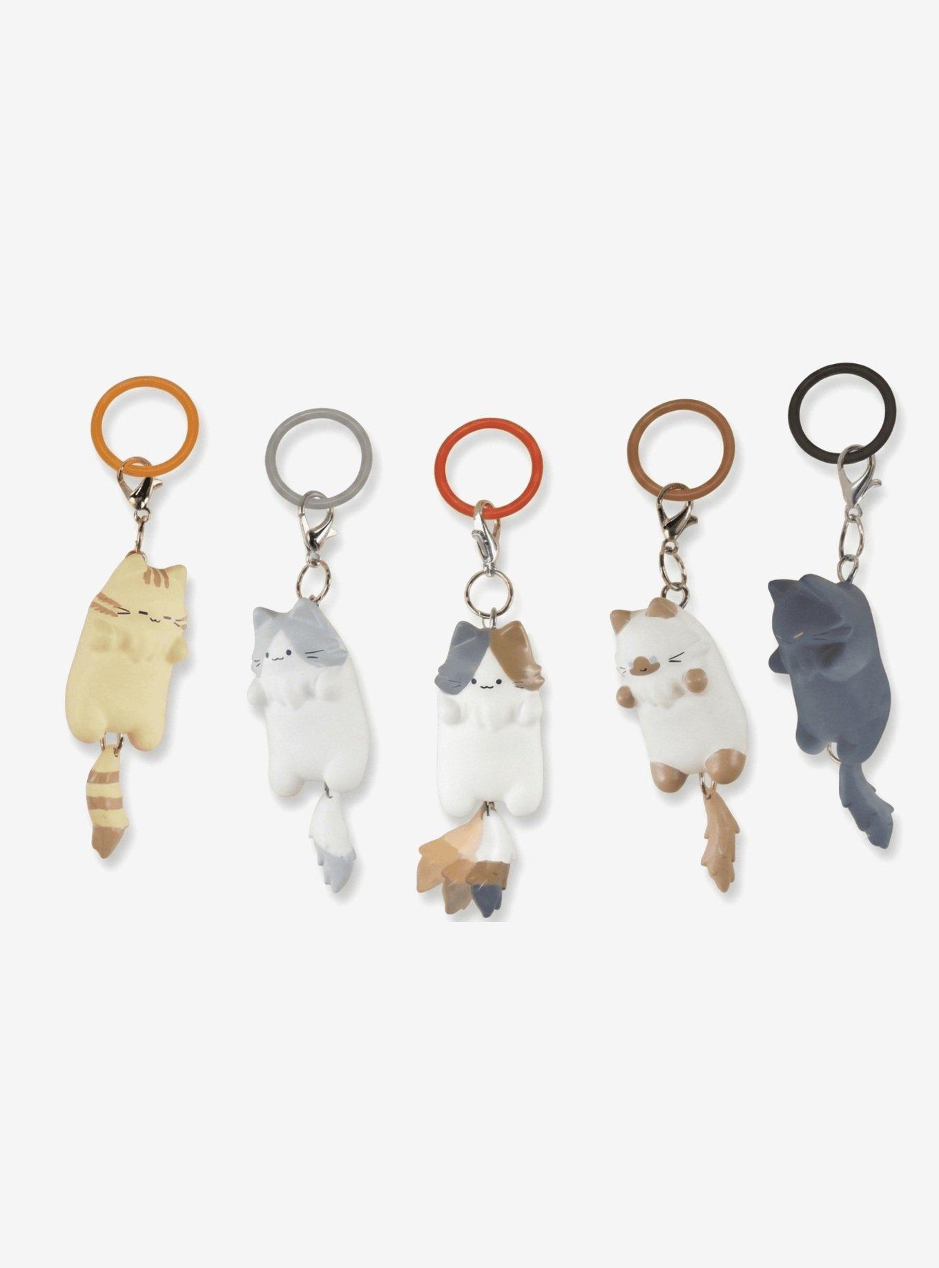 Cat Wagging Tail Blind Box Keychain Charm, , hi-res