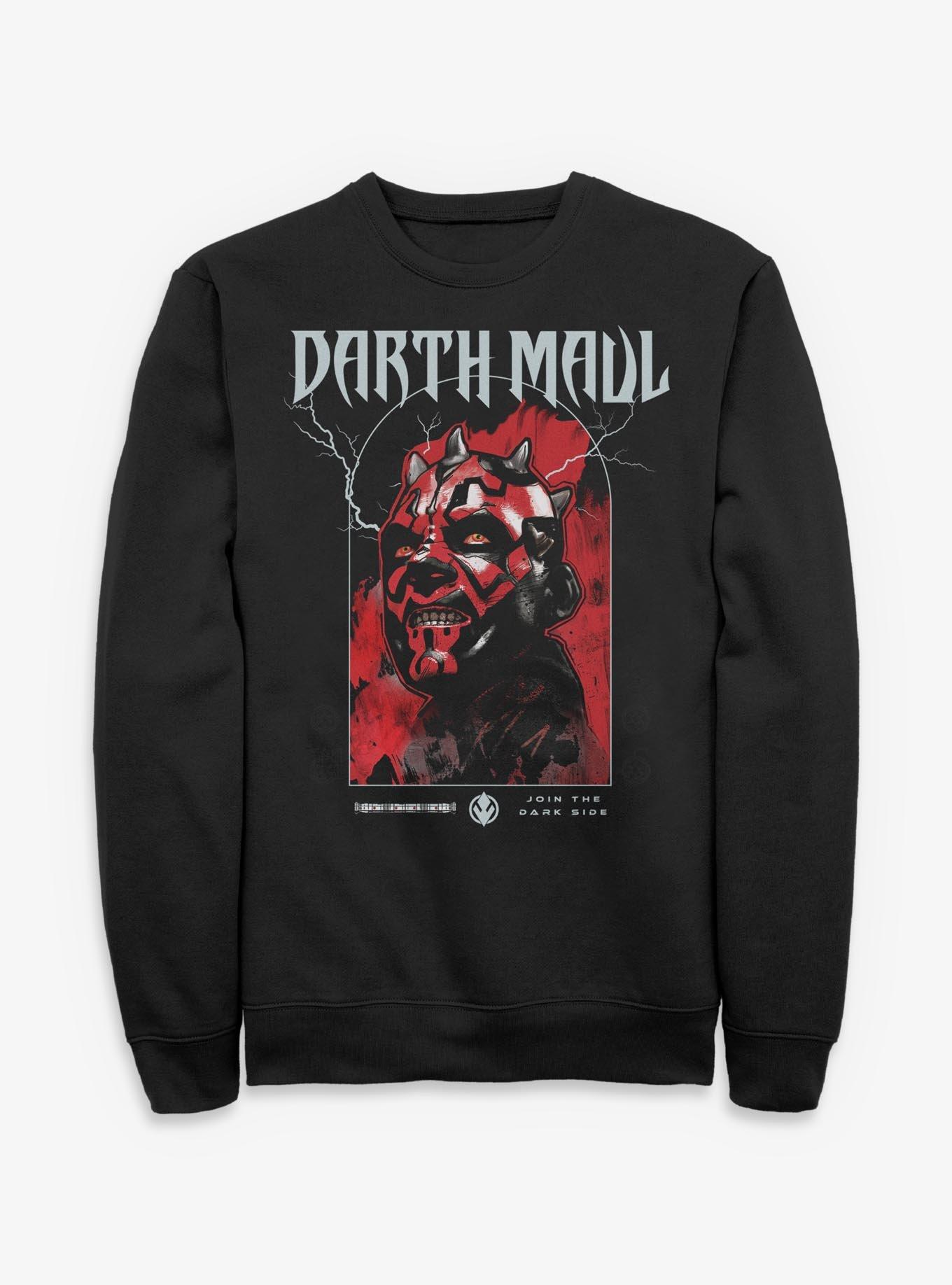 Star Wars Episode I: The Phantom Menace Darth Maul Join The Darkside Sweatshirt BoxLunch Exclusive, , hi-res