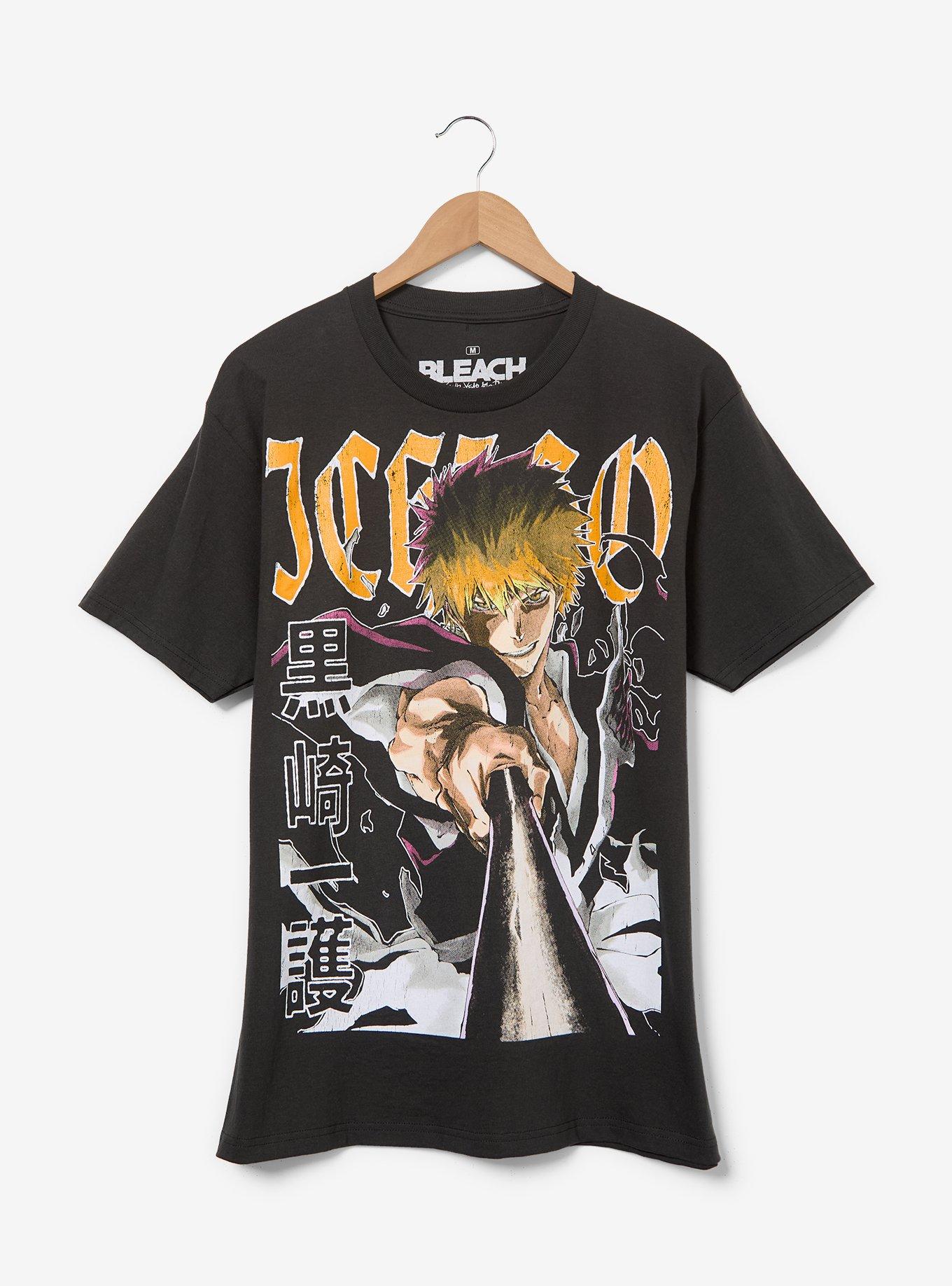 BLEACH Ichigo Kurosaki Portrait T-Shirt - BoxLunch Exclusive, , hi-res
