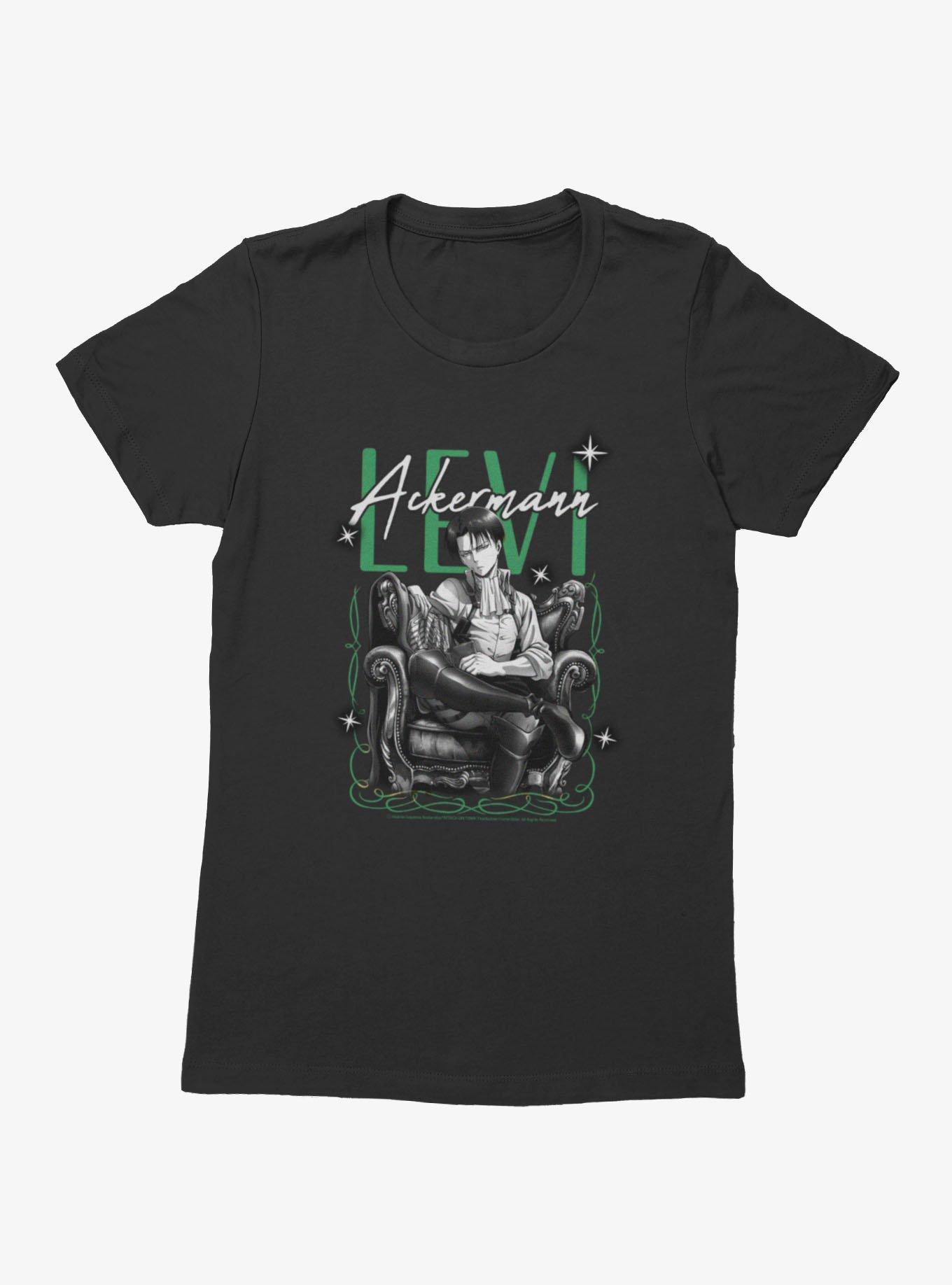 Attack On Titan Levi Ackerman Chair Womens T-Shirt, , hi-res