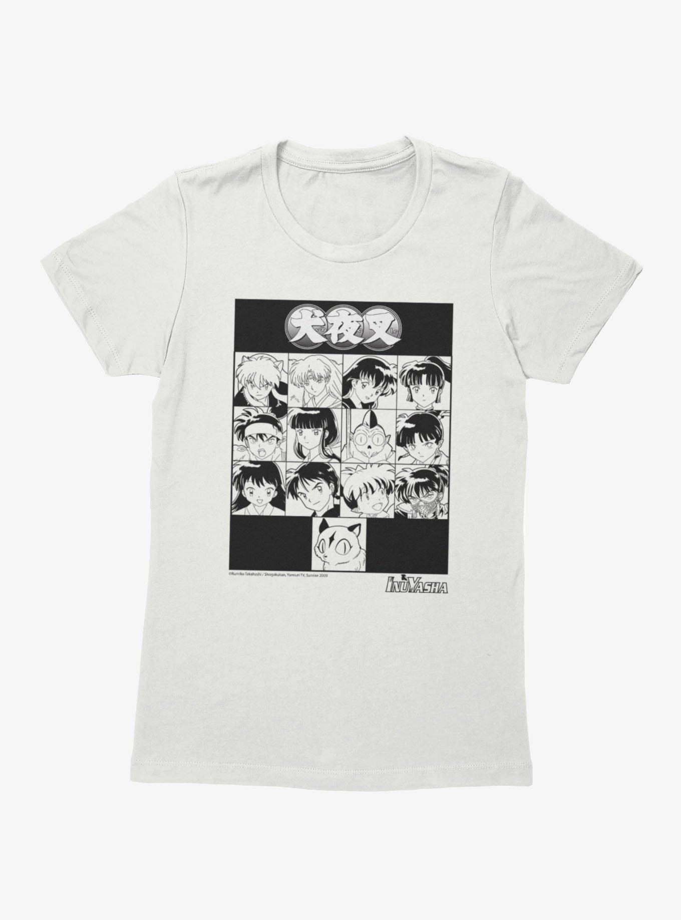 InuYasha Character Squares Womens T-Shirt, , hi-res