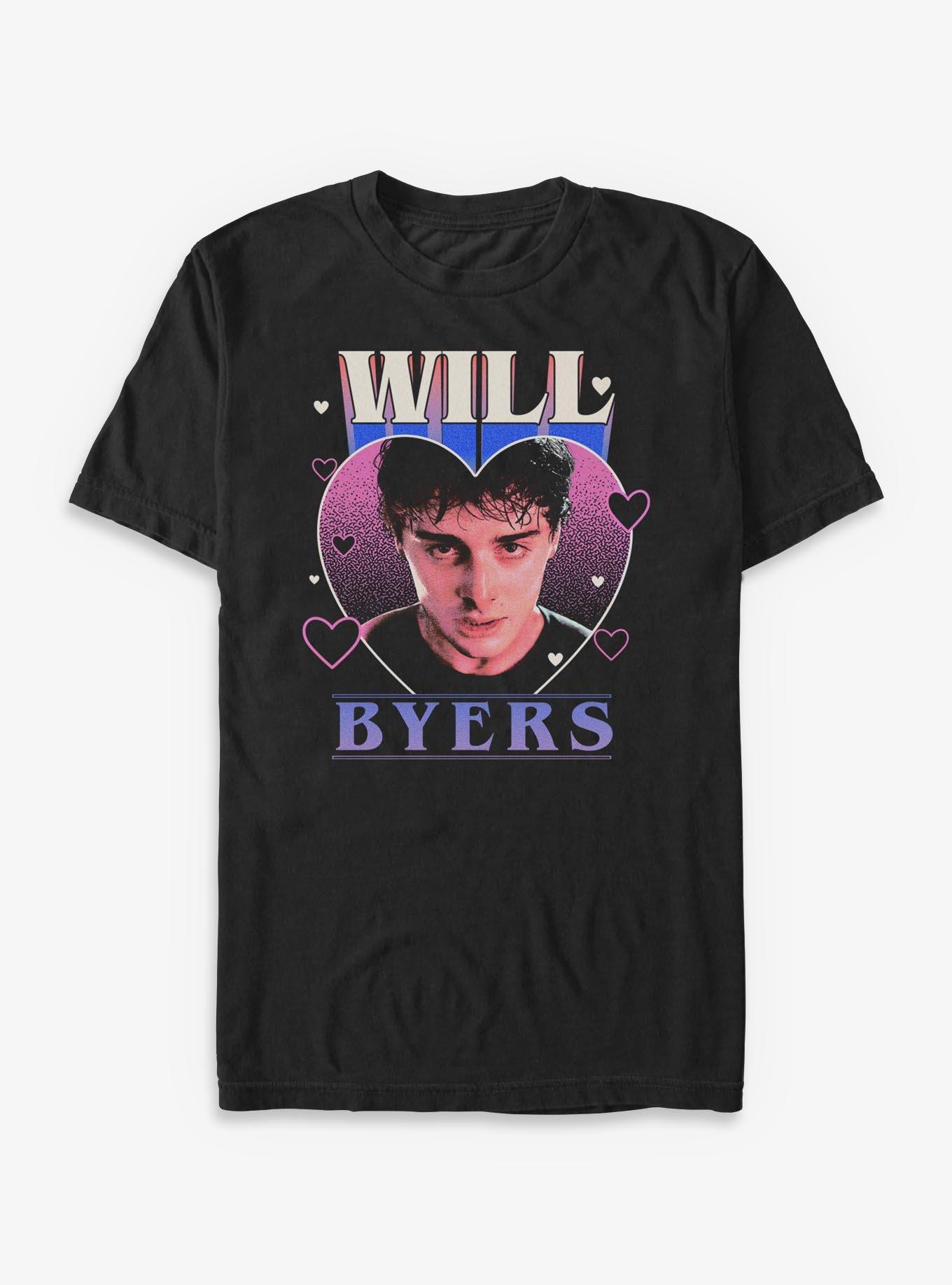 Stranger Things Will Byers Heart T-Shirt