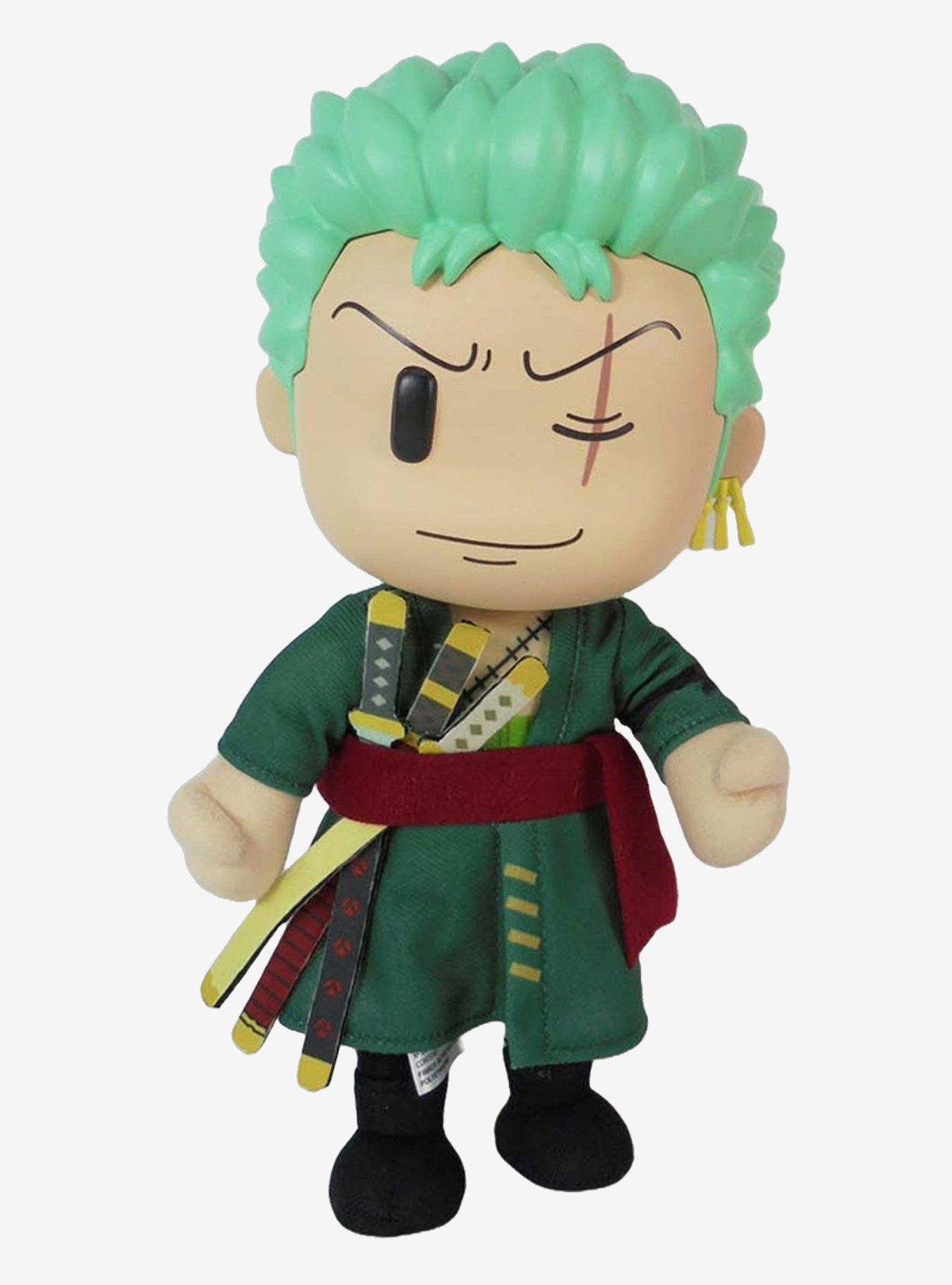 FigureKey One Piece Roronoa Zoro (Return to Sabaody Arc) Plush Figure 8" H, , hi-res