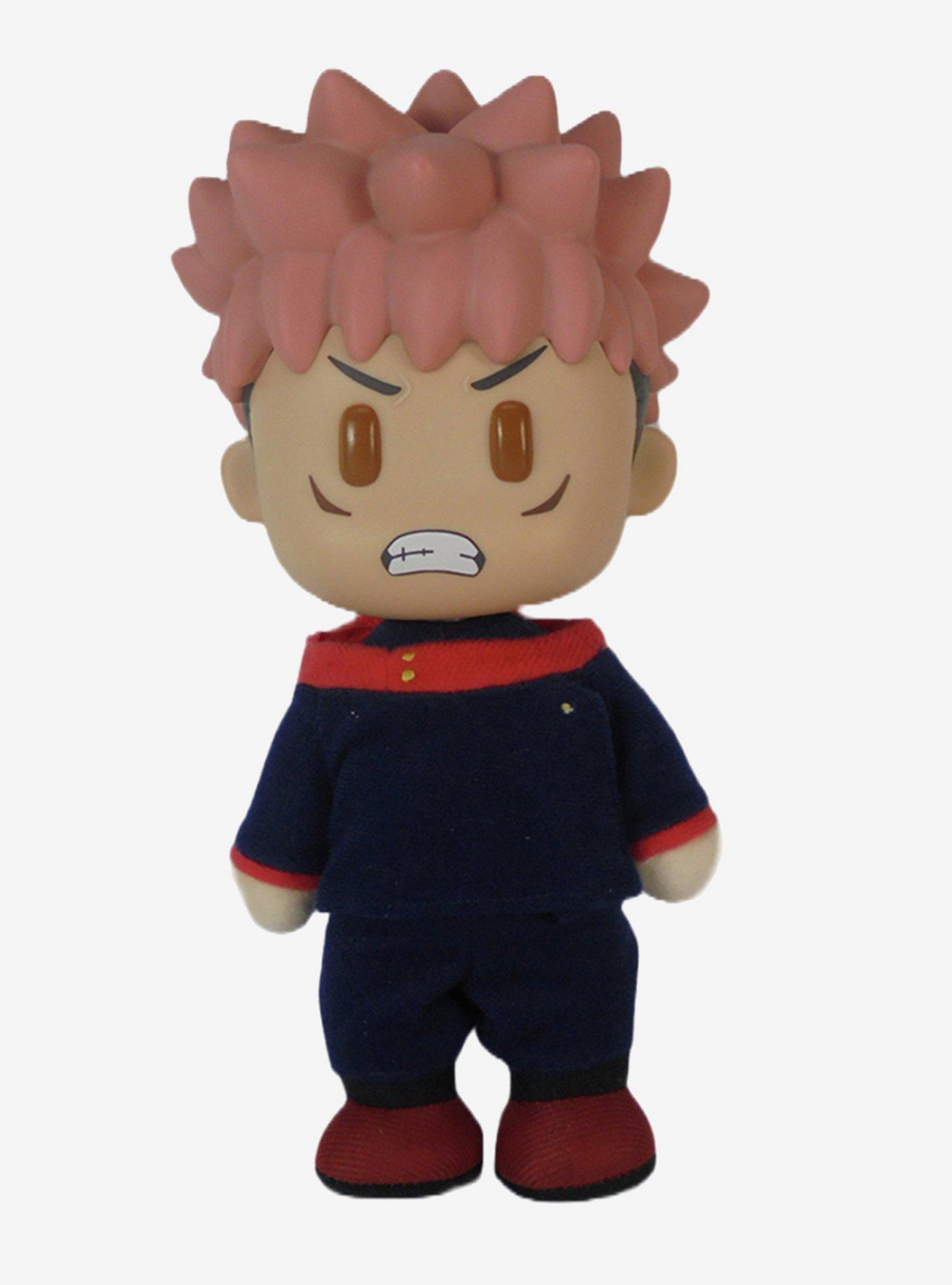 FigureKey Jujutsu Kaisen Yuji Itadori (Intense) Plush Figure 8" H, , hi-res