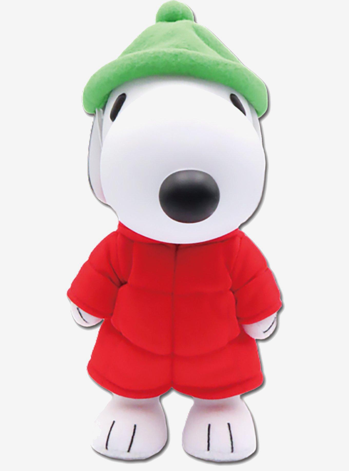 FigureKey Peanuts Snoopy (Puffy Jacket) Plush Figure 8" H, , hi-res