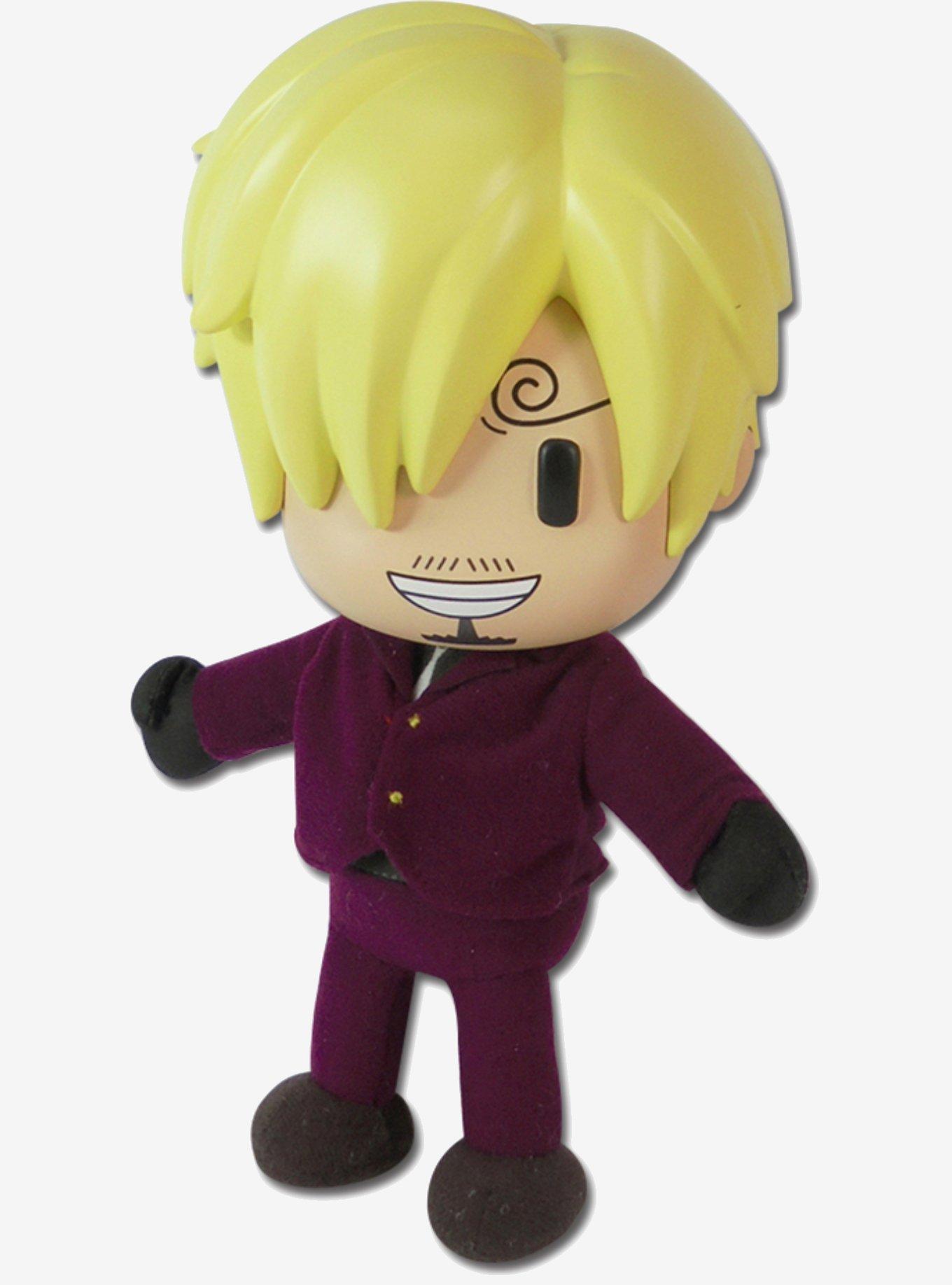FigureKey One Piece Vinsmoke Sanji (Onigashima Arc) Plush Figure 8" H, , hi-res