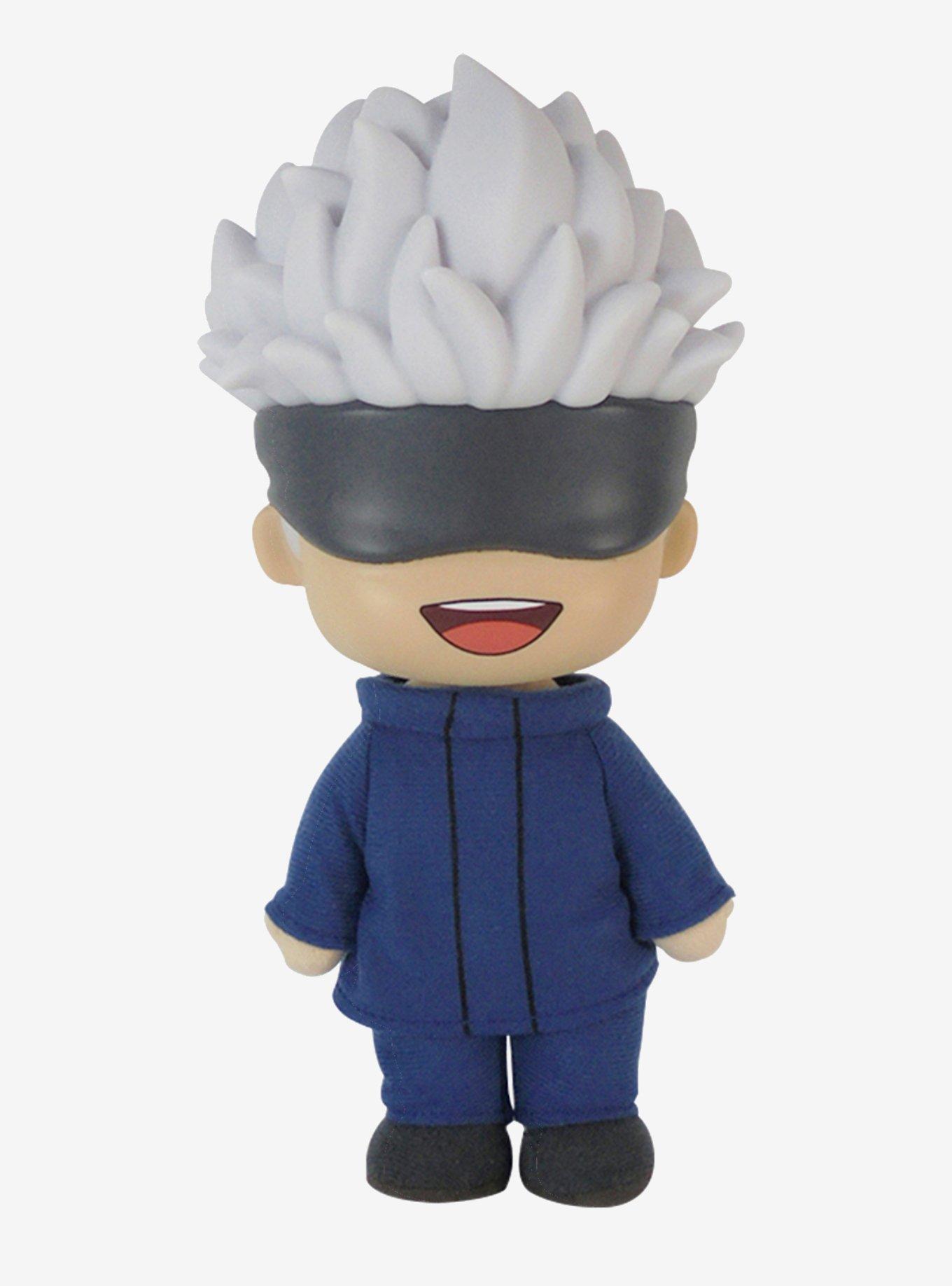 FigureKey Jujutsu Kaisen Satoru Gojo (Happy) Plush Figure 8" H, , hi-res