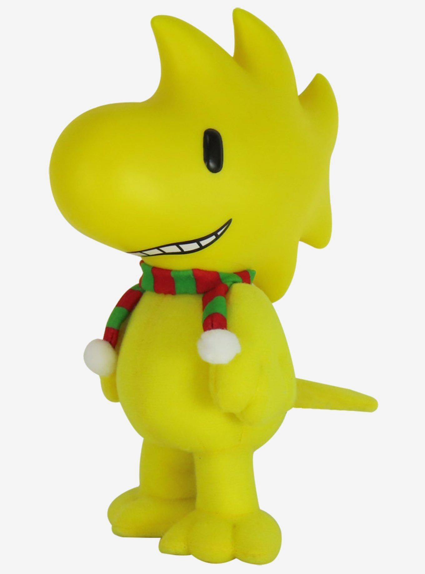 FigureKey Peanuts Woodstock (Winter Striped Scarf) Plush Figure 6" H, , hi-res