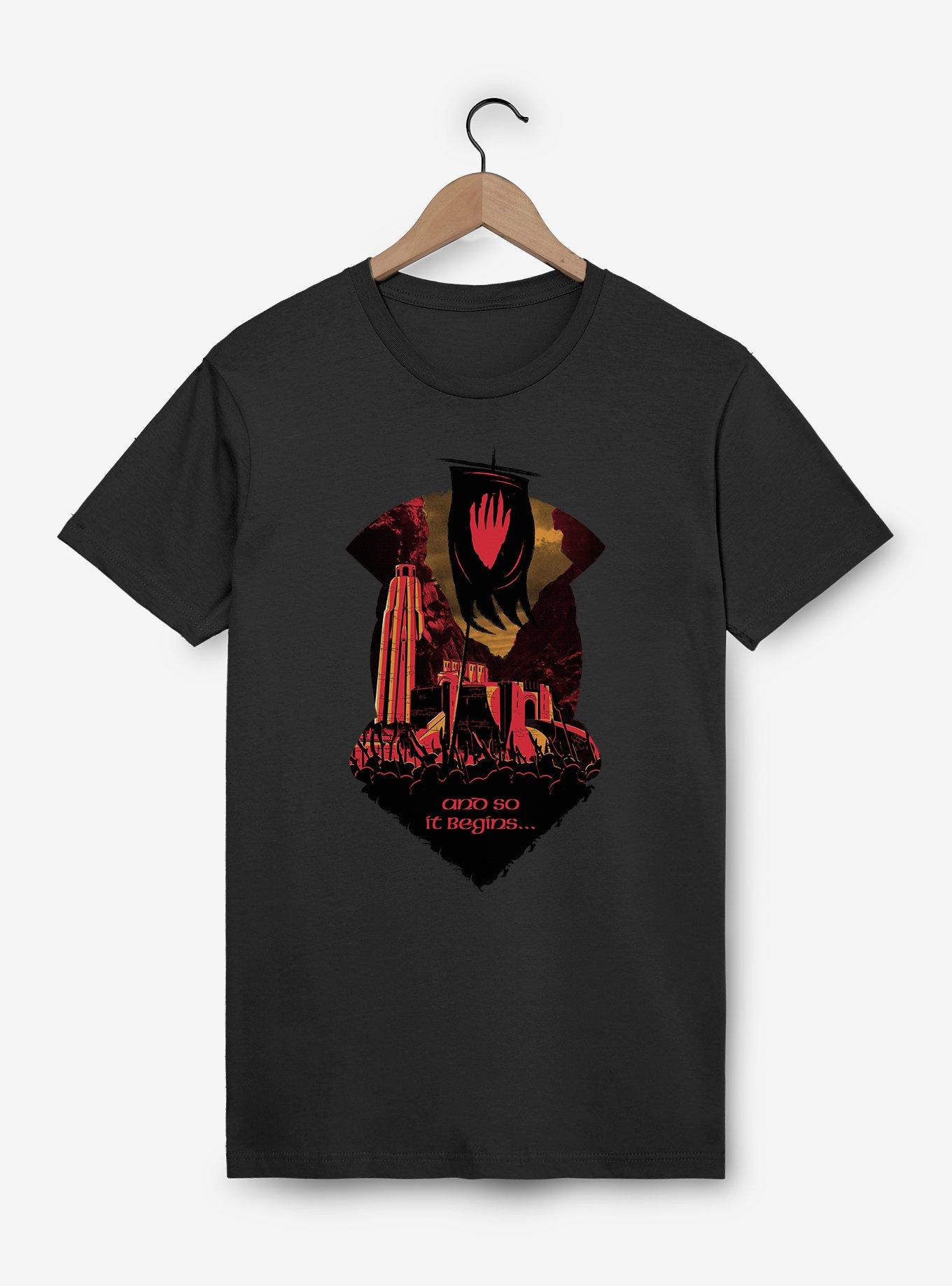 The Lord Of The Rings And So It Begins... T-Shirt, , hi-res