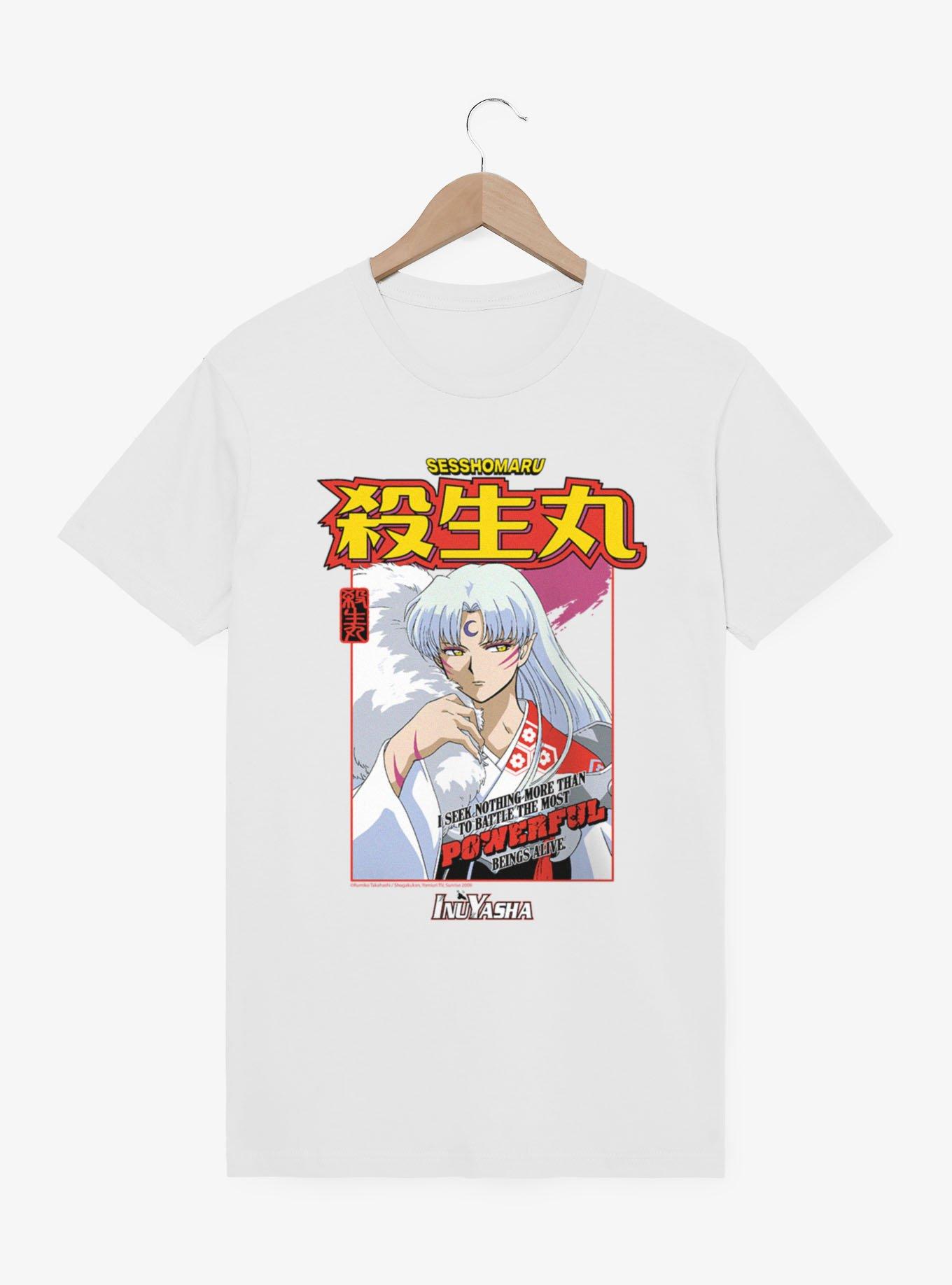 InuYasha Sesshomaru Seek To Battle The Powerful T-Shirt, , hi-res