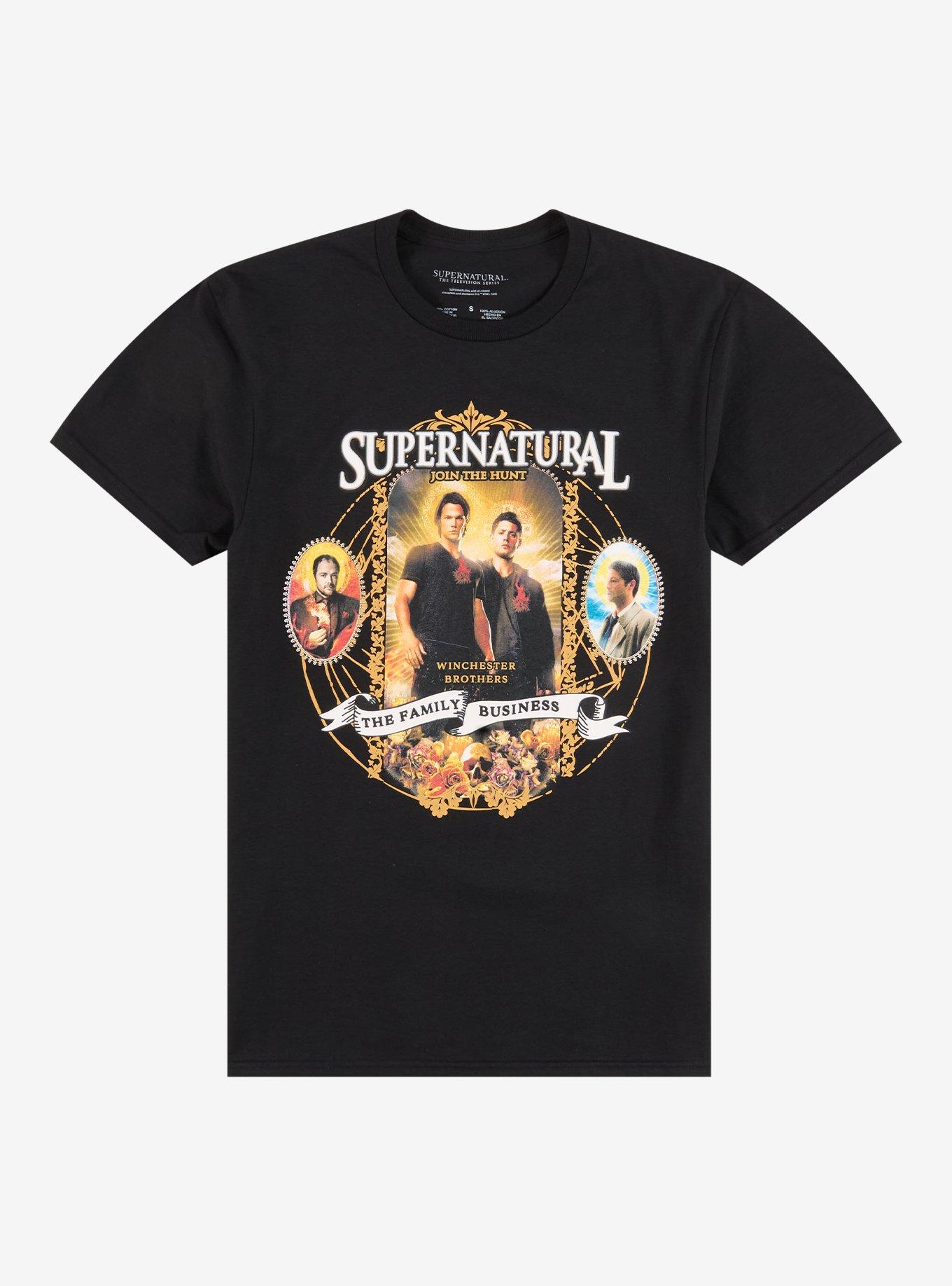 Supernatural The Family Business Portraits T-Shirt, , hi-res