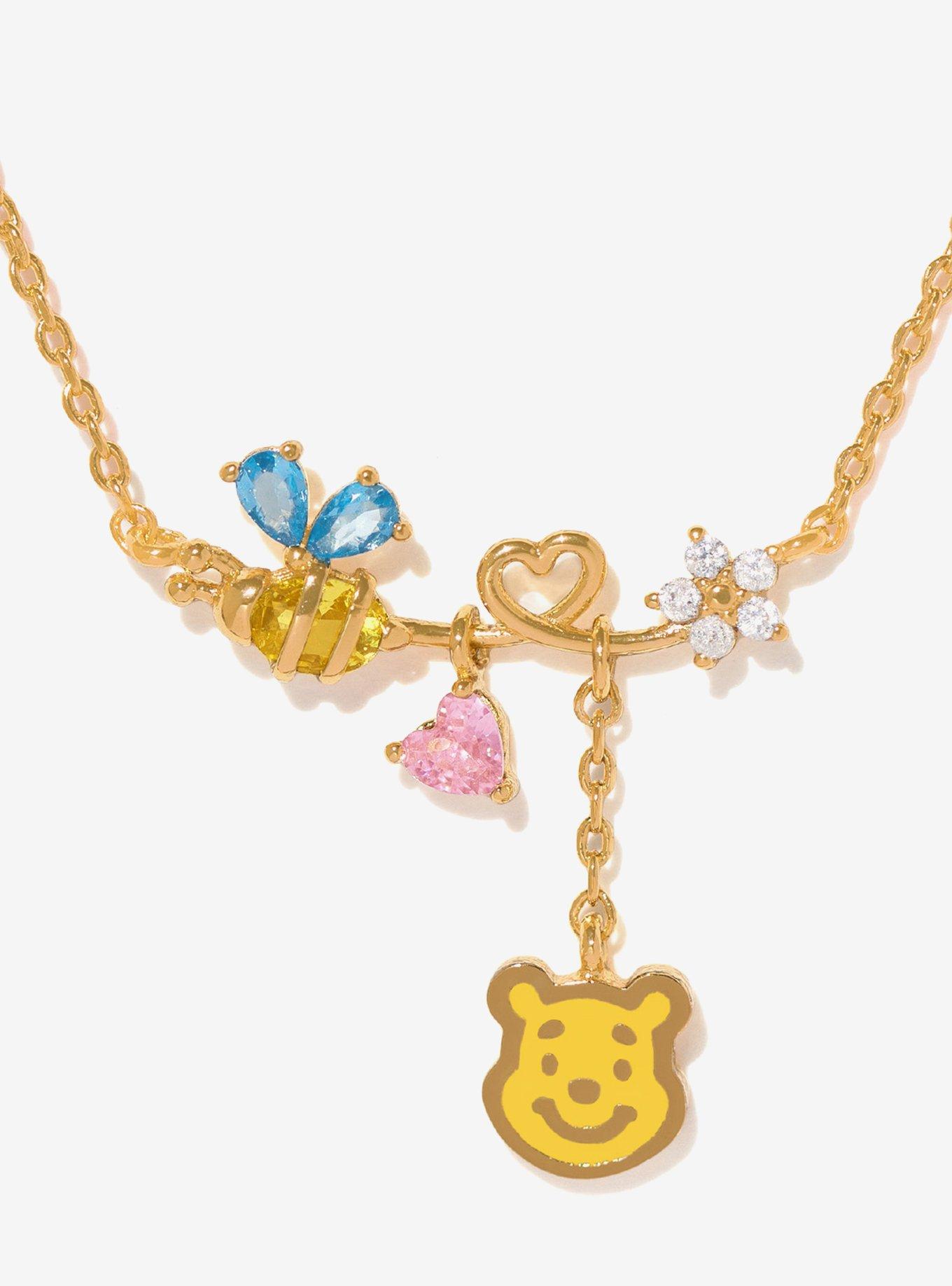 Disney X Girls Crew Winnie The Pooh Spring Necklace, , hi-res