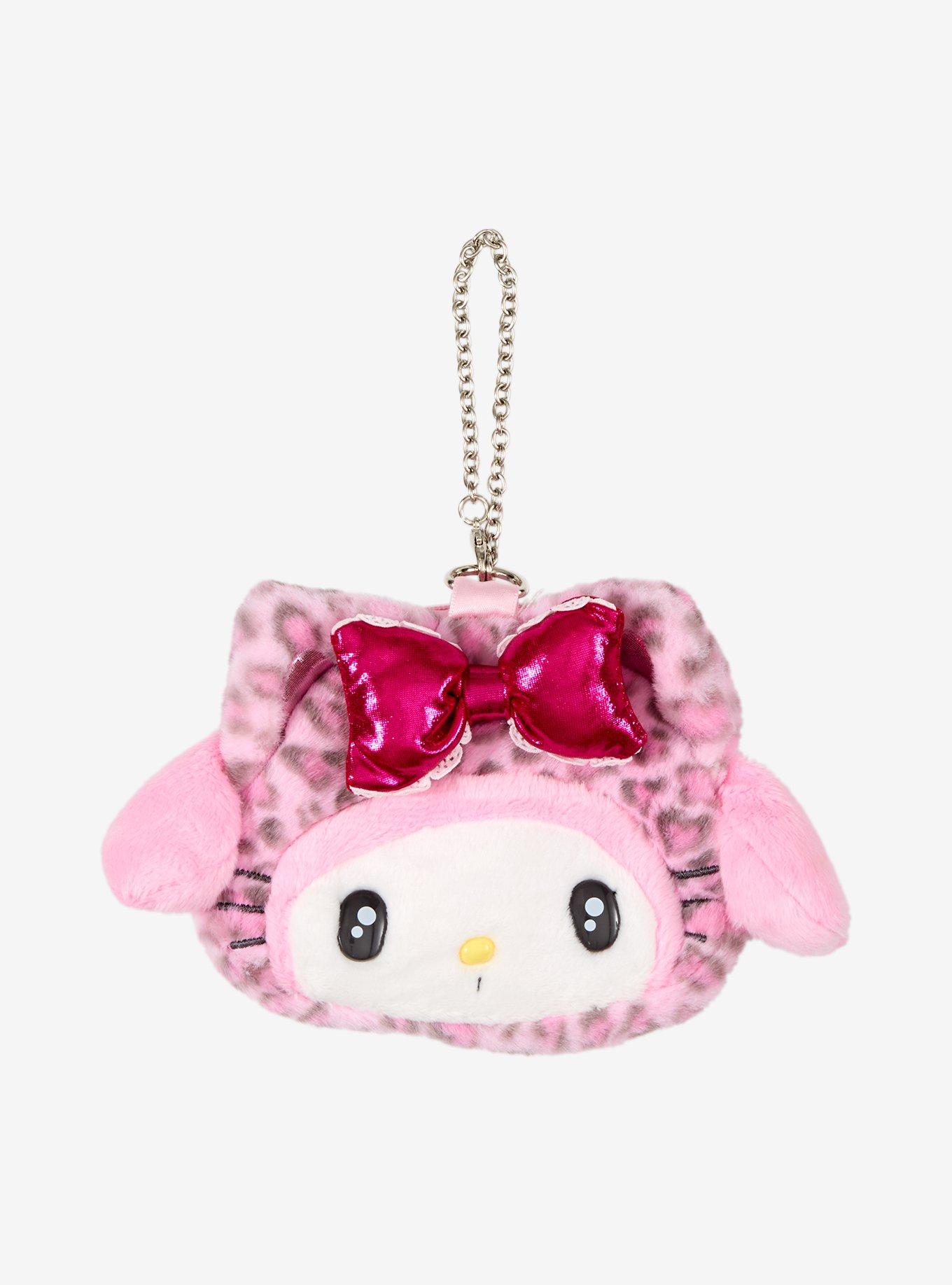 Sanrio Japan Originals My Melody Leopard Plush Coin Purse, , hi-res