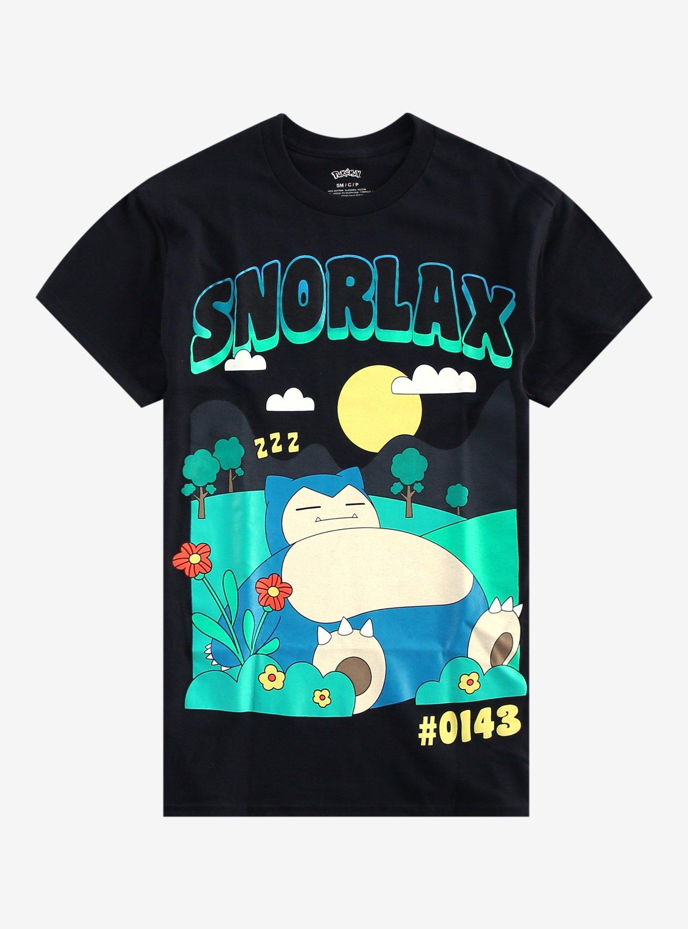 Pokemon Snorlax Sleeping T-Shirt, , hi-res