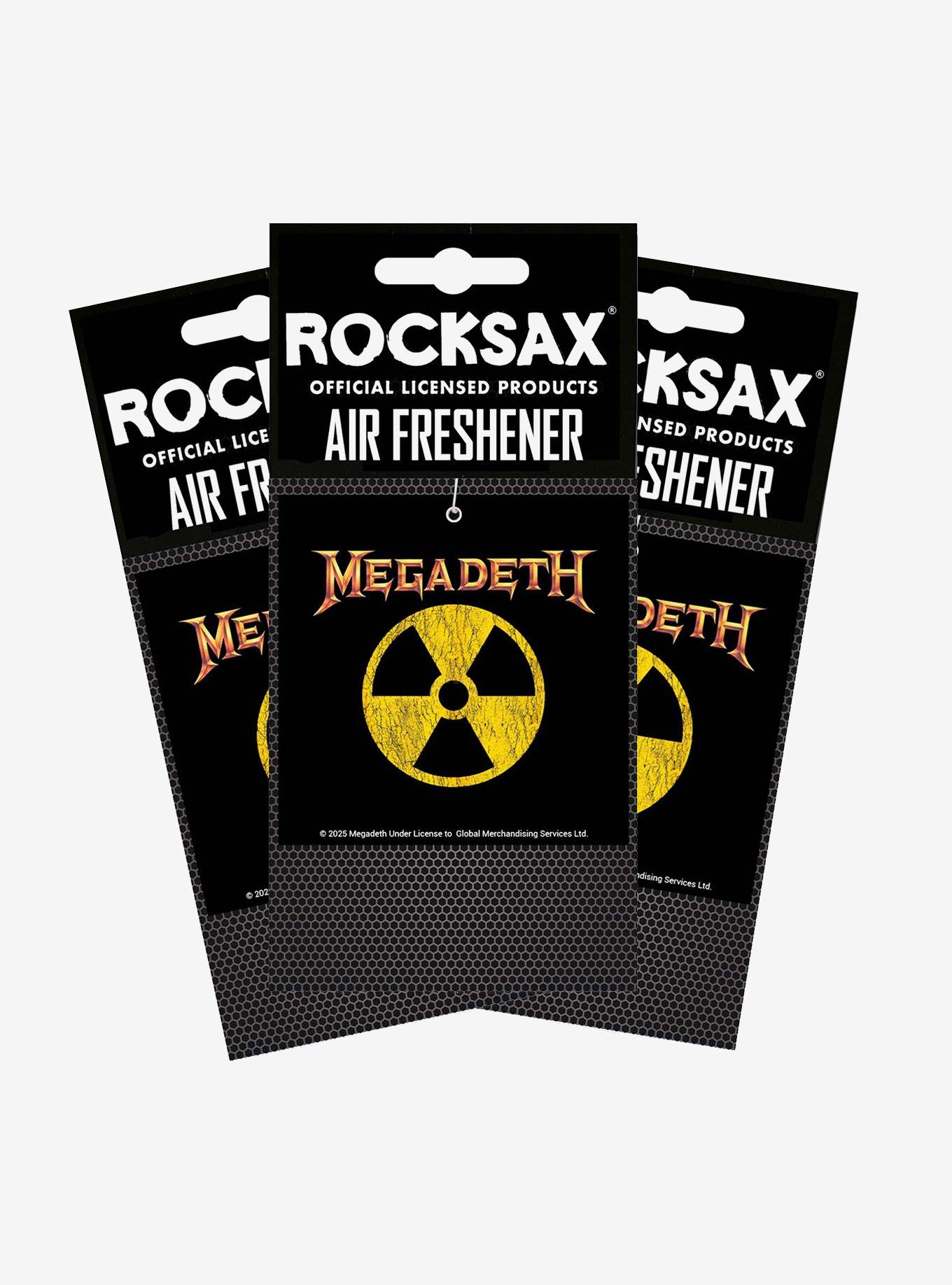 Rocksax Megadeth Logo Air Freshener, , hi-res