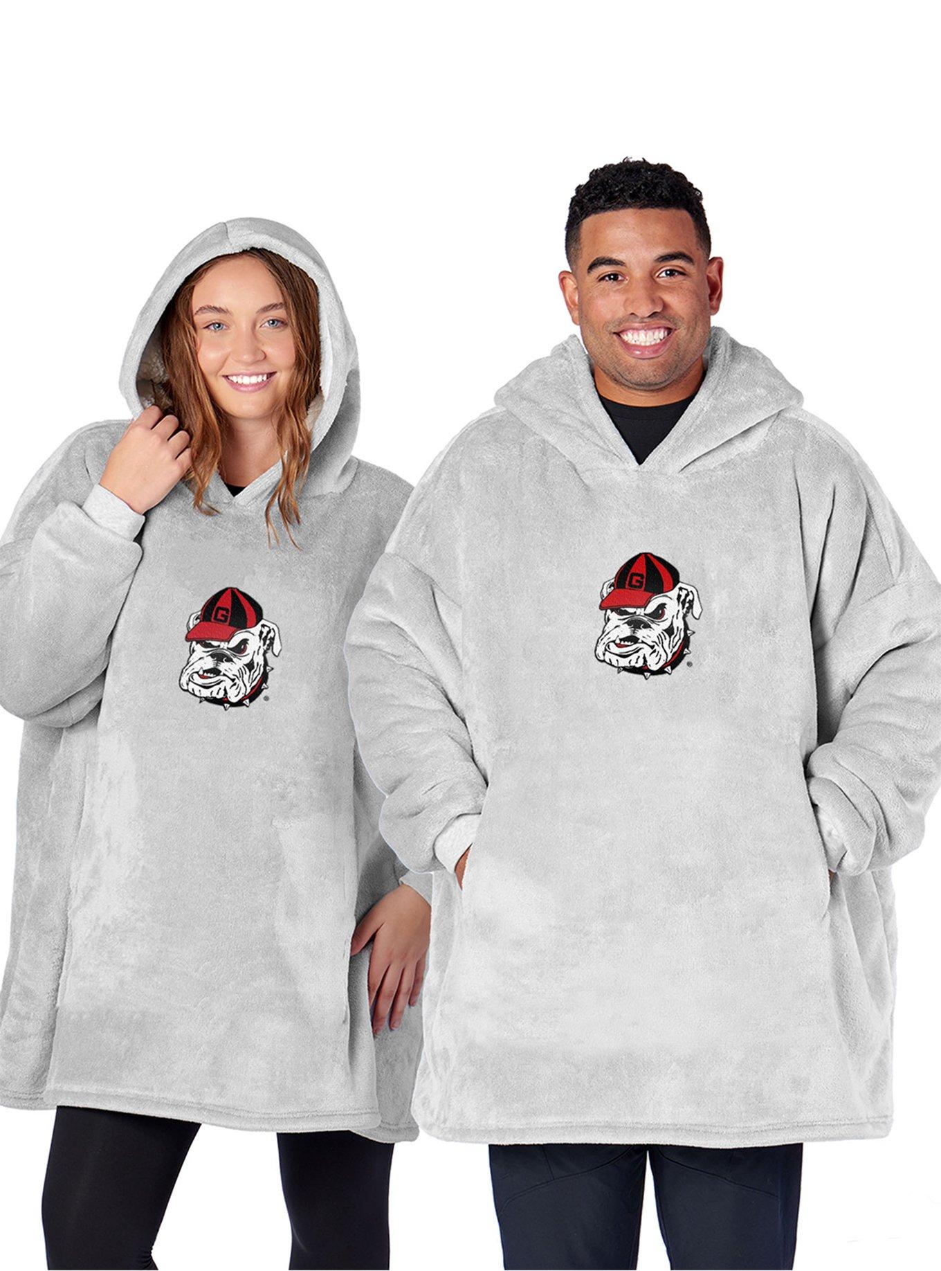 NCAA Georgia Bulldogs Heather Grey Hoodler Pullover Hoodie, , hi-res