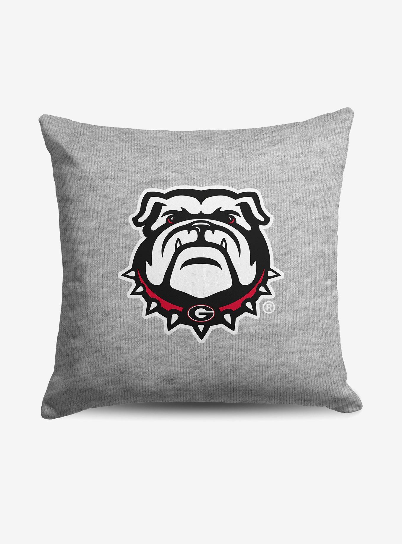 NCAA Georgia Bulldogs Logo Sweatshirt Pillow, , hi-res