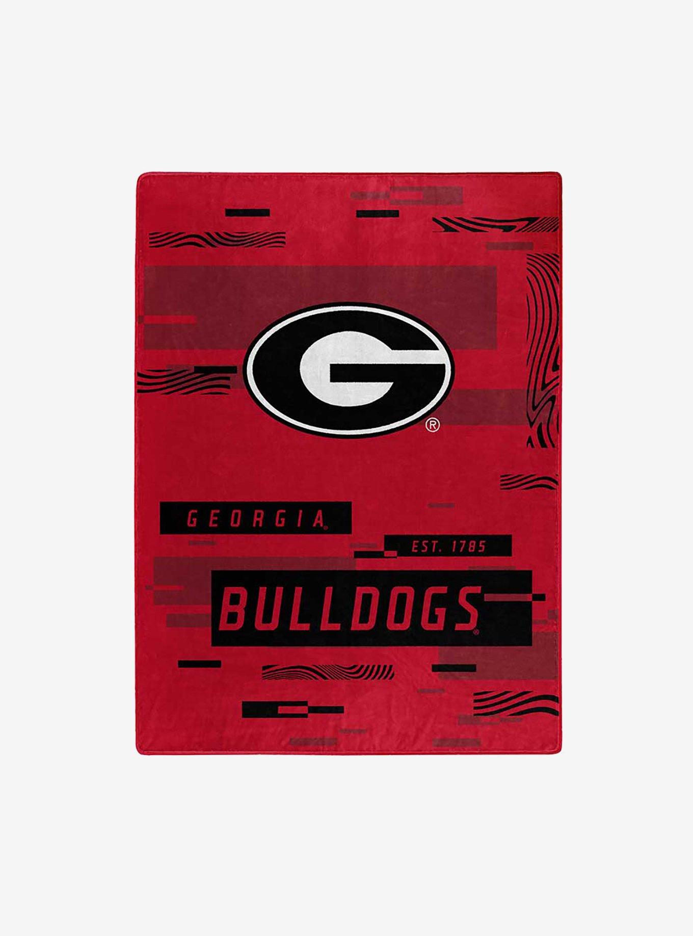 NCAA Digitize Georgia Raschel Throw Blanket, , hi-res