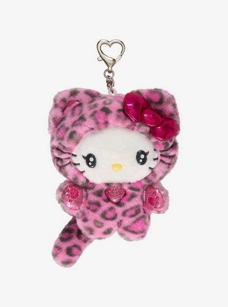 Sanrio Japan Originals Hello Kitty Leopard Plush Bag Charm | Hot Topic