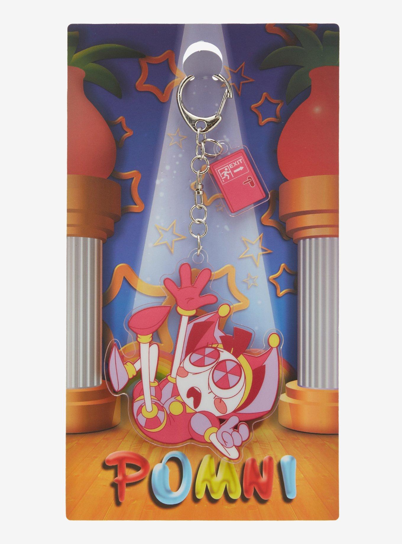 The Amazing Digital Circus Pomni Keychain, , hi-res